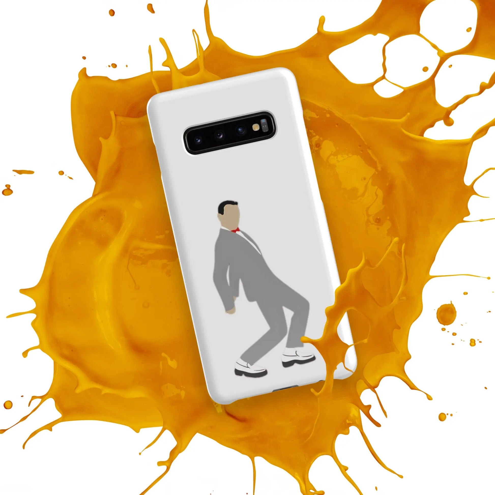 Pee-Wee Herman - Snap case for Samsung by Retro Splendor Tags: 80s, case, dance, gift, original, pee-wee, pee-wee herman, phone, Printful, retro, samsung, silhouette, tequila, vintage RetroSplendor Apparel