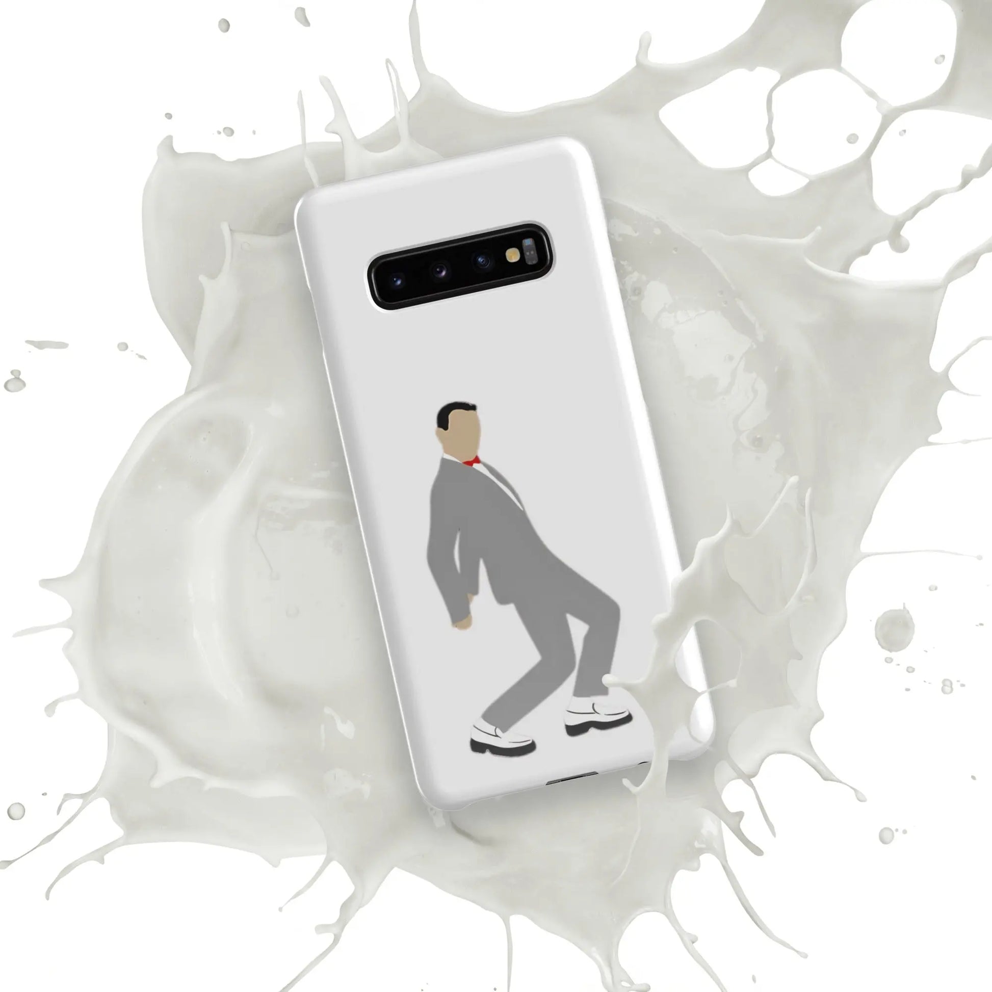 Pee-Wee Herman - Snap case for Samsung by Retro Splendor Tags: 80s, case, dance, gift, original, pee-wee, pee-wee herman, phone, Printful, retro, samsung, silhouette, tequila, vintage RetroSplendor Apparel