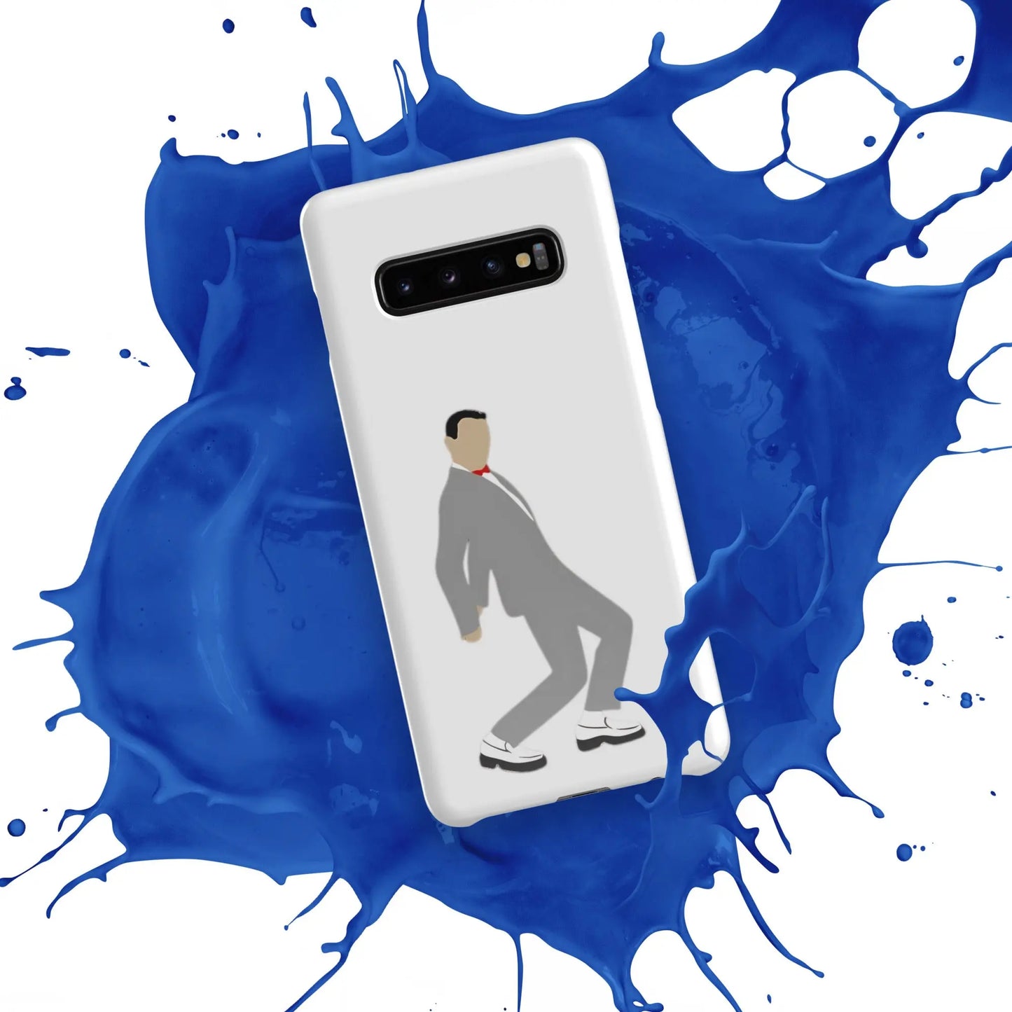 Pee-Wee Herman - Snap case for Samsung by Retro Splendor Tags: 80s, case, dance, gift, original, pee-wee, pee-wee herman, phone, Printful, retro, samsung, silhouette, tequila, vintage RetroSplendor Apparel
