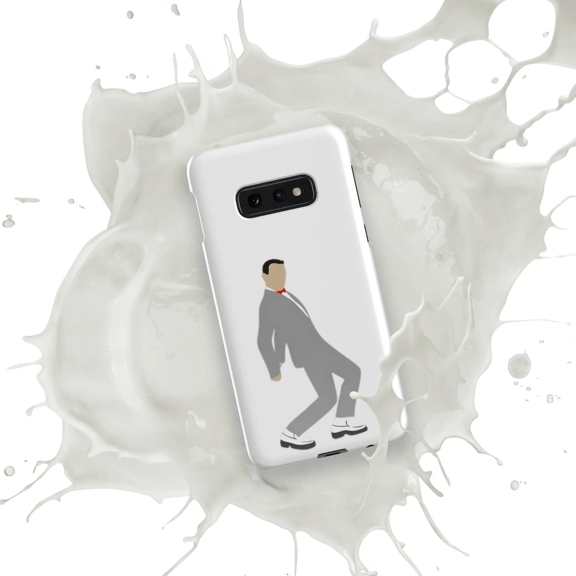 Pee-Wee Herman - Snap case for Samsung by Retro Splendor Tags: 80s, case, dance, gift, original, pee-wee, pee-wee herman, phone, Printful, retro, samsung, silhouette, tequila, vintage RetroSplendor Apparel