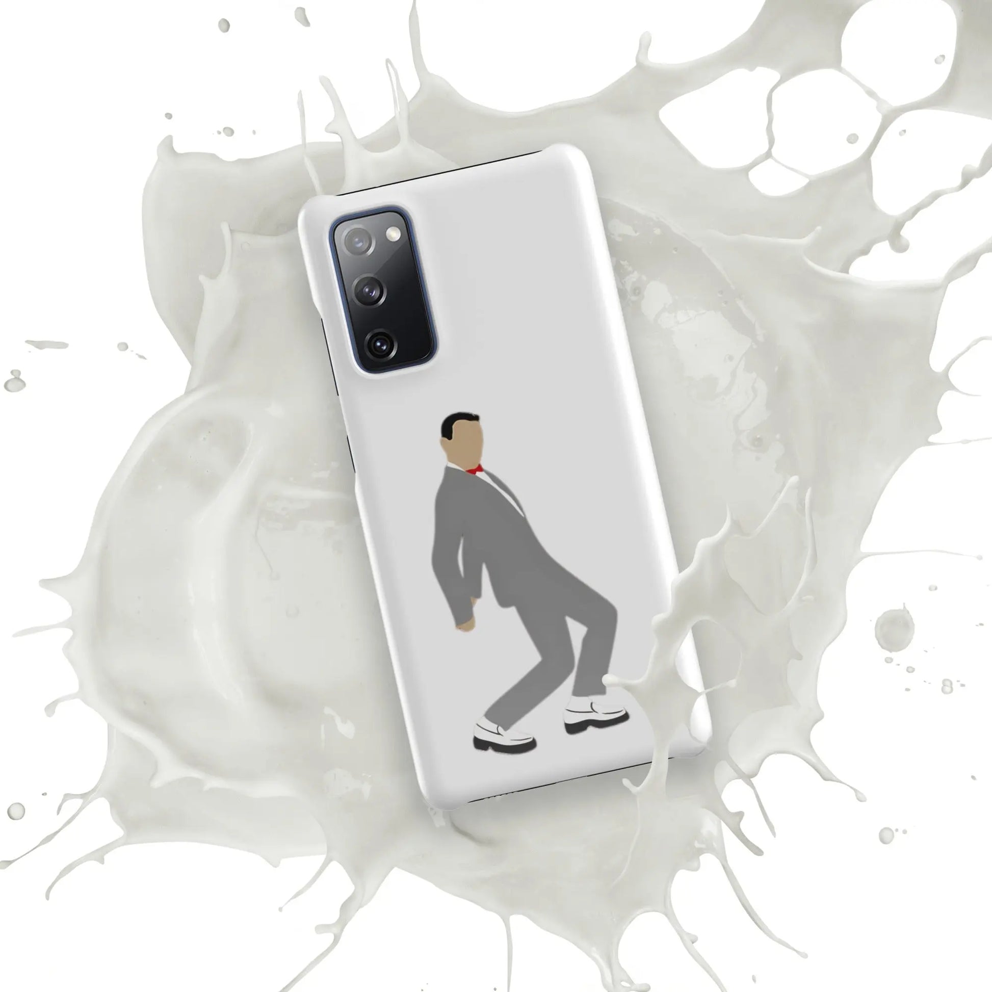 Pee-Wee Herman - Snap case for Samsung by Retro Splendor Tags: 80s, case, dance, gift, original, pee-wee, pee-wee herman, phone, Printful, retro, samsung, silhouette, tequila, vintage RetroSplendor Apparel
