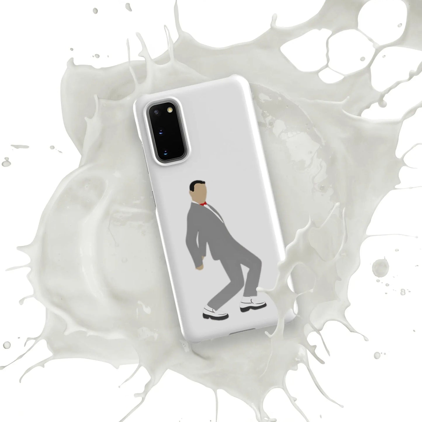 Pee-Wee Herman - Snap case for Samsung by Retro Splendor Tags: 80s, case, dance, gift, original, pee-wee, pee-wee herman, phone, Printful, retro, samsung, silhouette, tequila, vintage RetroSplendor Apparel