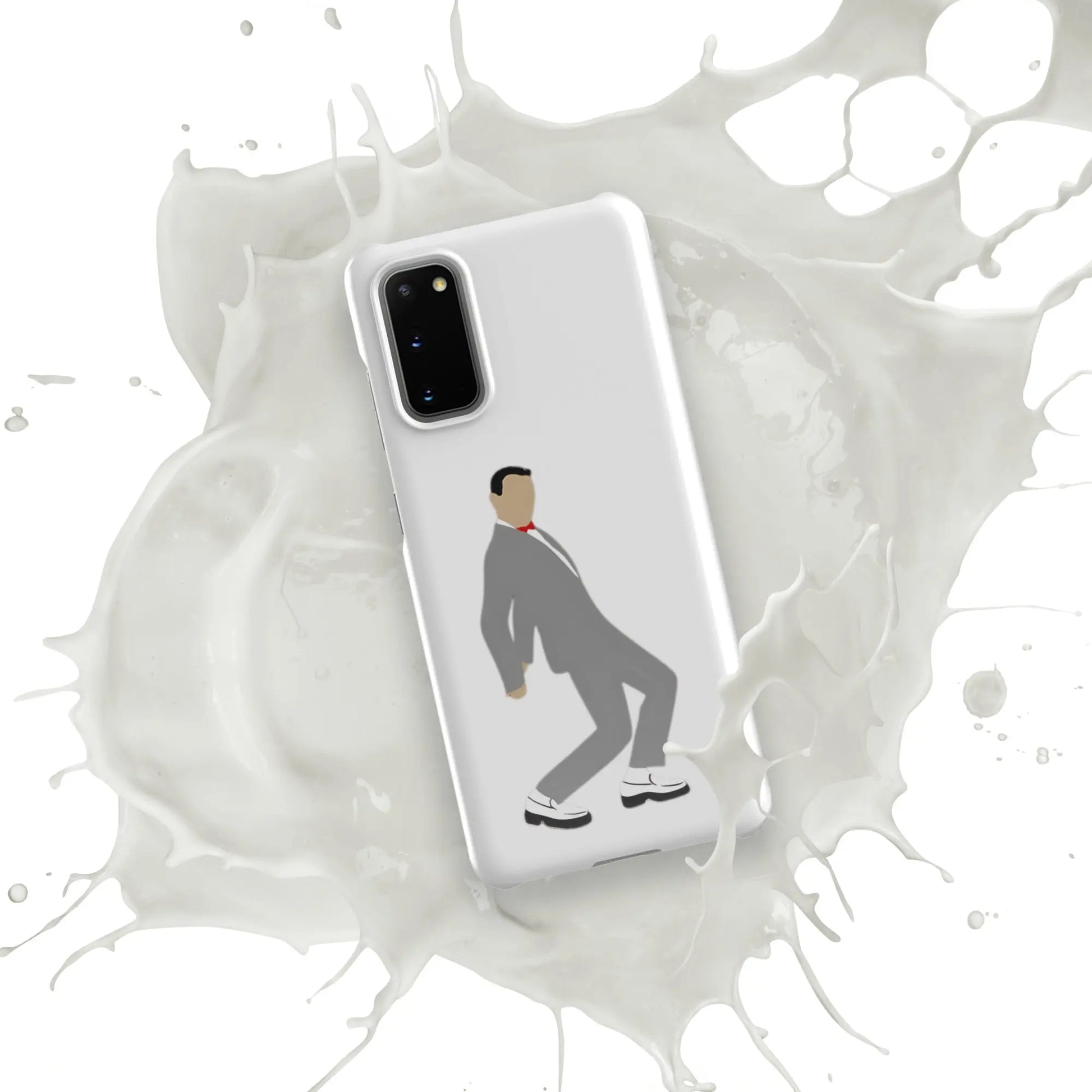 Pee-Wee Herman - Snap case for Samsung by Retro Splendor Tags: 80s, case, dance, gift, original, pee-wee, pee-wee herman, phone, Printful, retro, samsung, silhouette, tequila, vintage RetroSplendor Apparel