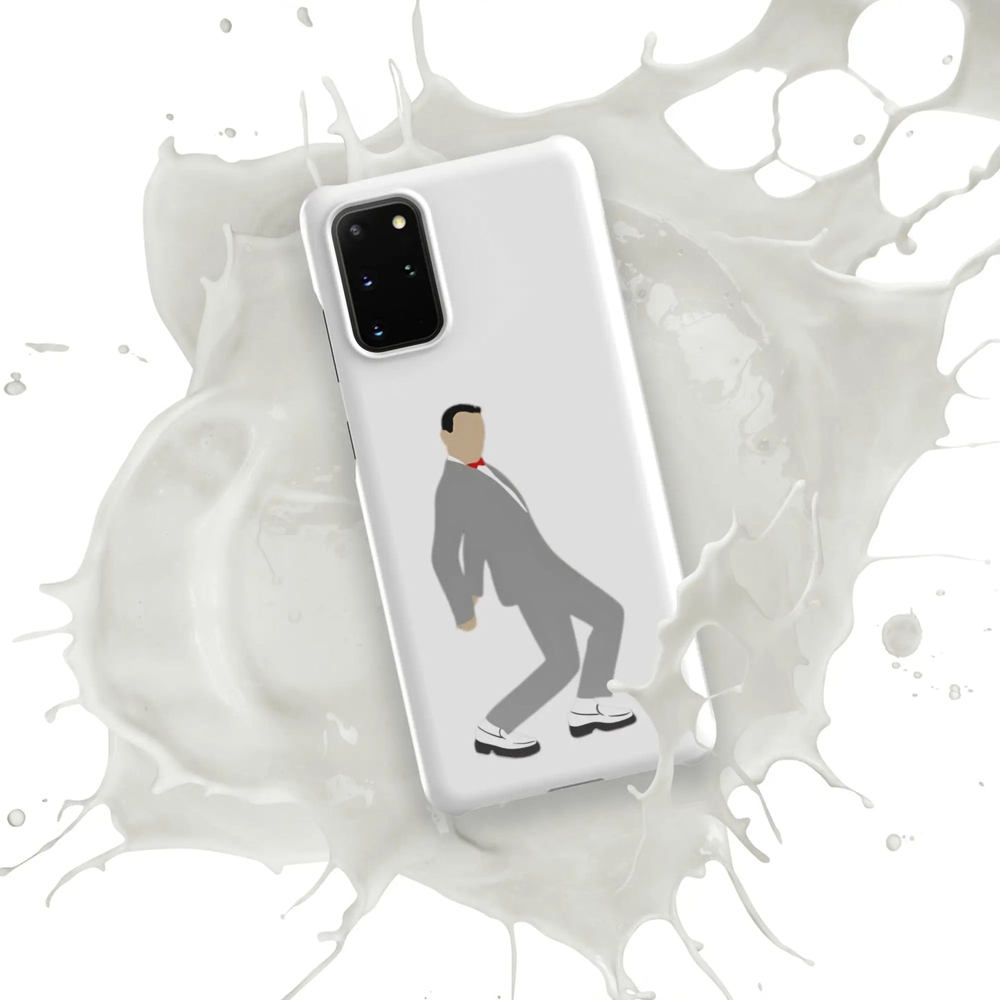 Pee-Wee Herman - Snap case for Samsung by Retro Splendor Tags: 80s, case, dance, gift, original, pee-wee, pee-wee herman, phone, Printful, retro, samsung, silhouette, tequila, vintage RetroSplendor Apparel