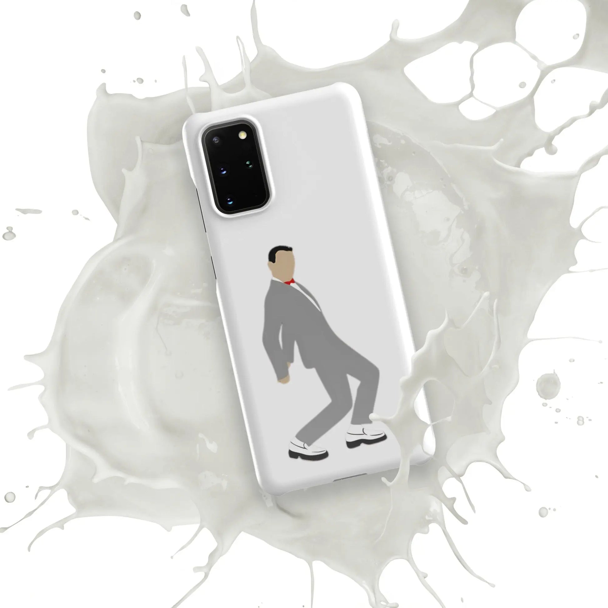 Pee-Wee Herman - Snap case for Samsung by Retro Splendor Tags: 80s, case, dance, gift, original, pee-wee, pee-wee herman, phone, Printful, retro, samsung, silhouette, tequila, vintage RetroSplendor Apparel