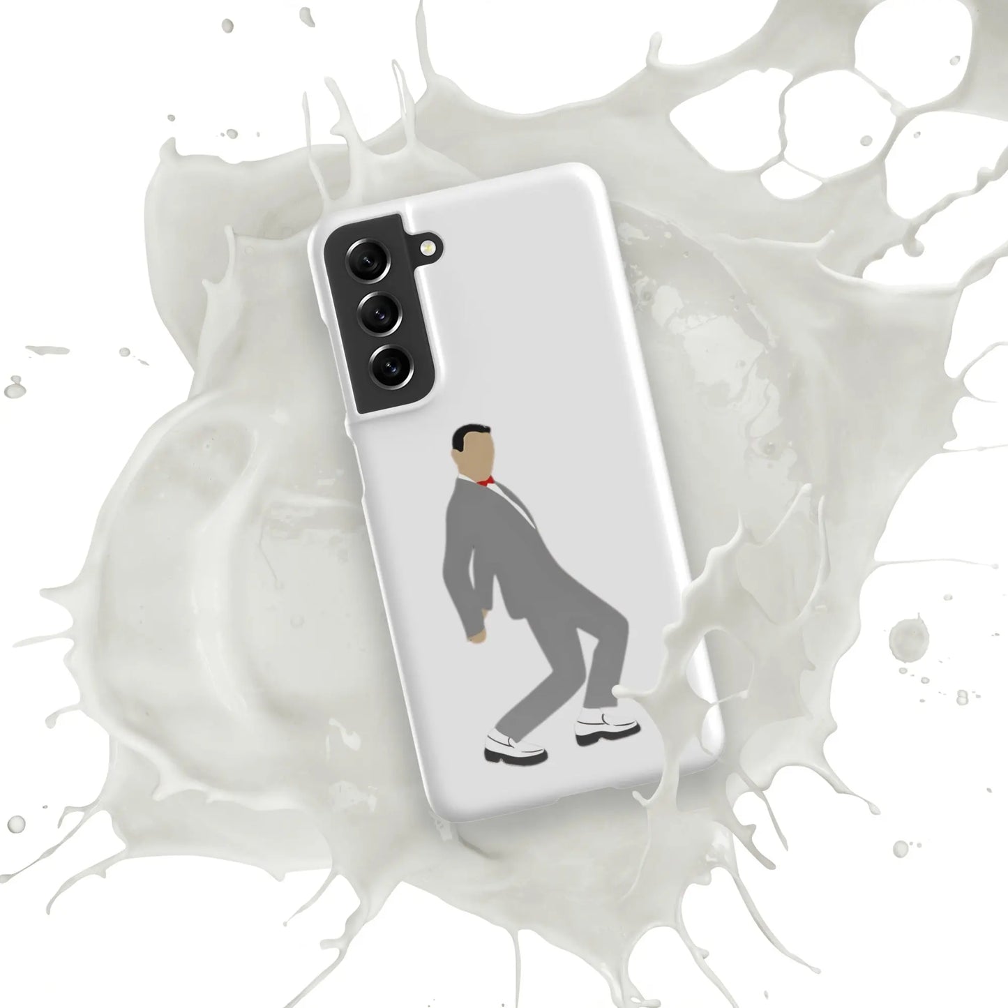 Pee-Wee Herman - Snap case for Samsung by Retro Splendor Tags: 80s, case, dance, gift, original, pee-wee, pee-wee herman, phone, Printful, retro, samsung, silhouette, tequila, vintage RetroSplendor Apparel