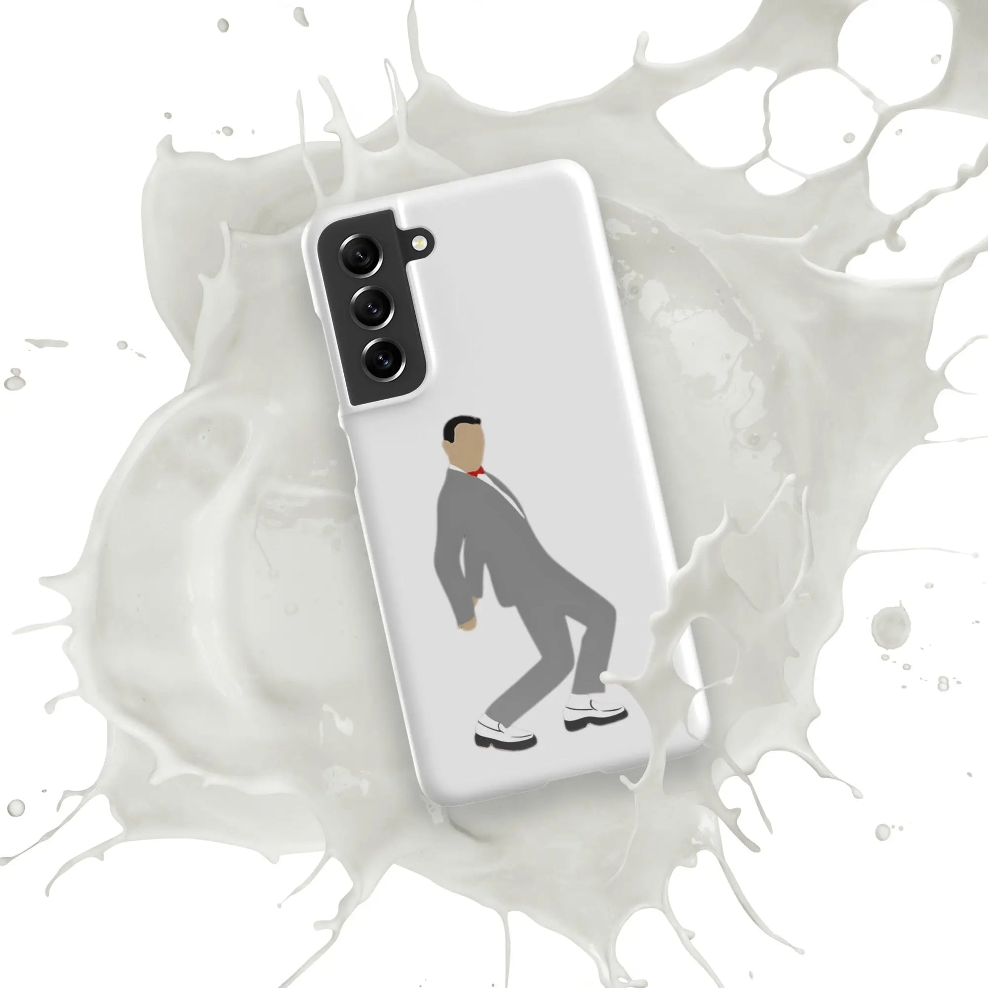 Pee-Wee Herman - Snap case for Samsung by Retro Splendor Tags: 80s, case, dance, gift, original, pee-wee, pee-wee herman, phone, Printful, retro, samsung, silhouette, tequila, vintage RetroSplendor Apparel