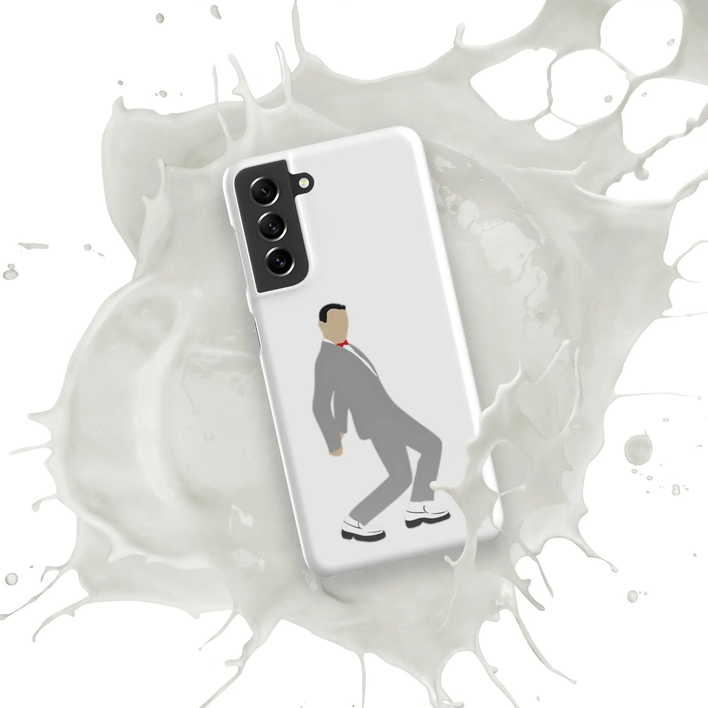 Pee-Wee Herman - Snap case for Samsung by Retro Splendor Tags: 80s, case, dance, gift, original, pee-wee, pee-wee herman, phone, Printful, retro, samsung, silhouette, tequila, vintage RetroSplendor Apparel