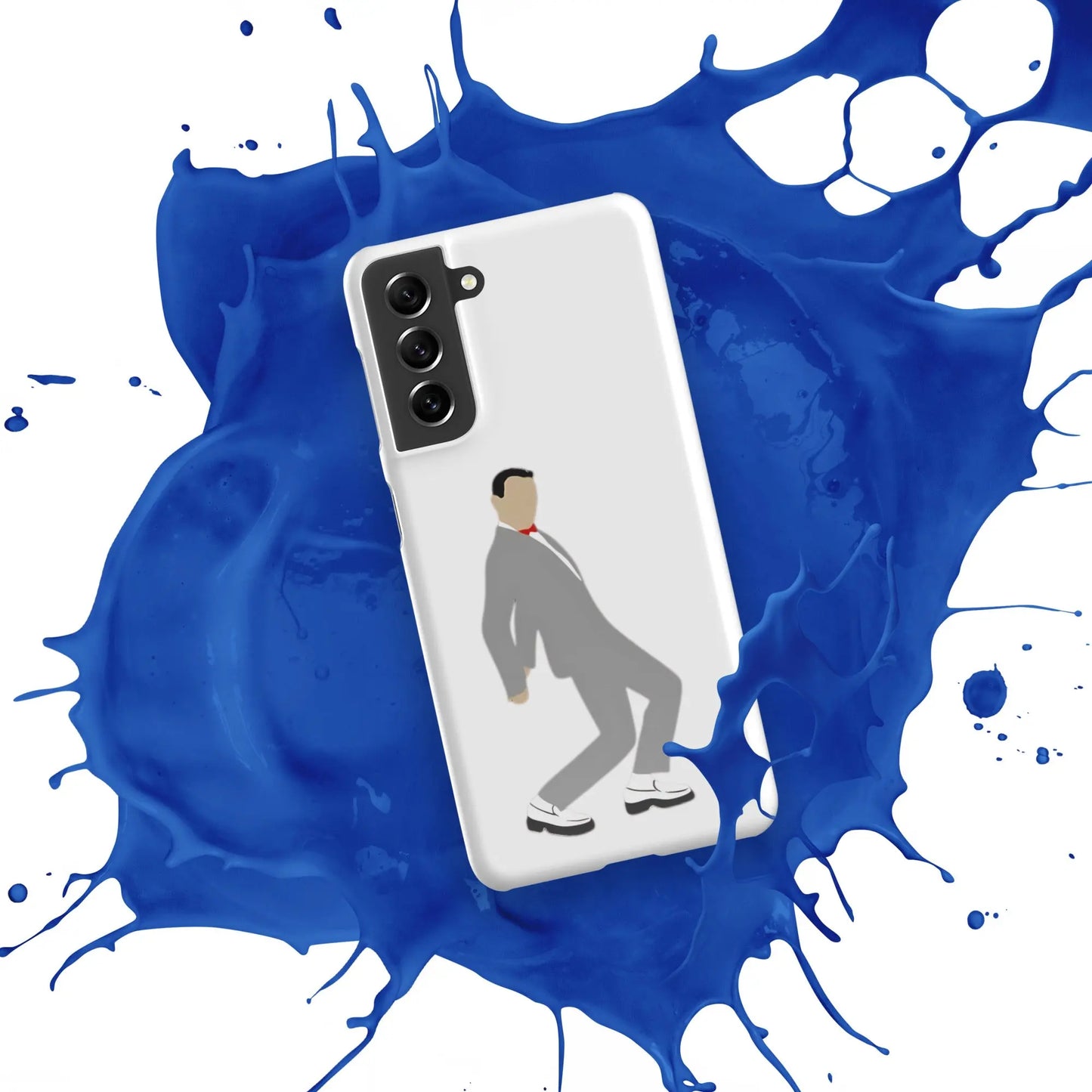 Pee-Wee Herman - Snap case for Samsung by Retro Splendor Tags: 80s, case, dance, gift, original, pee-wee, pee-wee herman, phone, Printful, retro, samsung, silhouette, tequila, vintage RetroSplendor Apparel