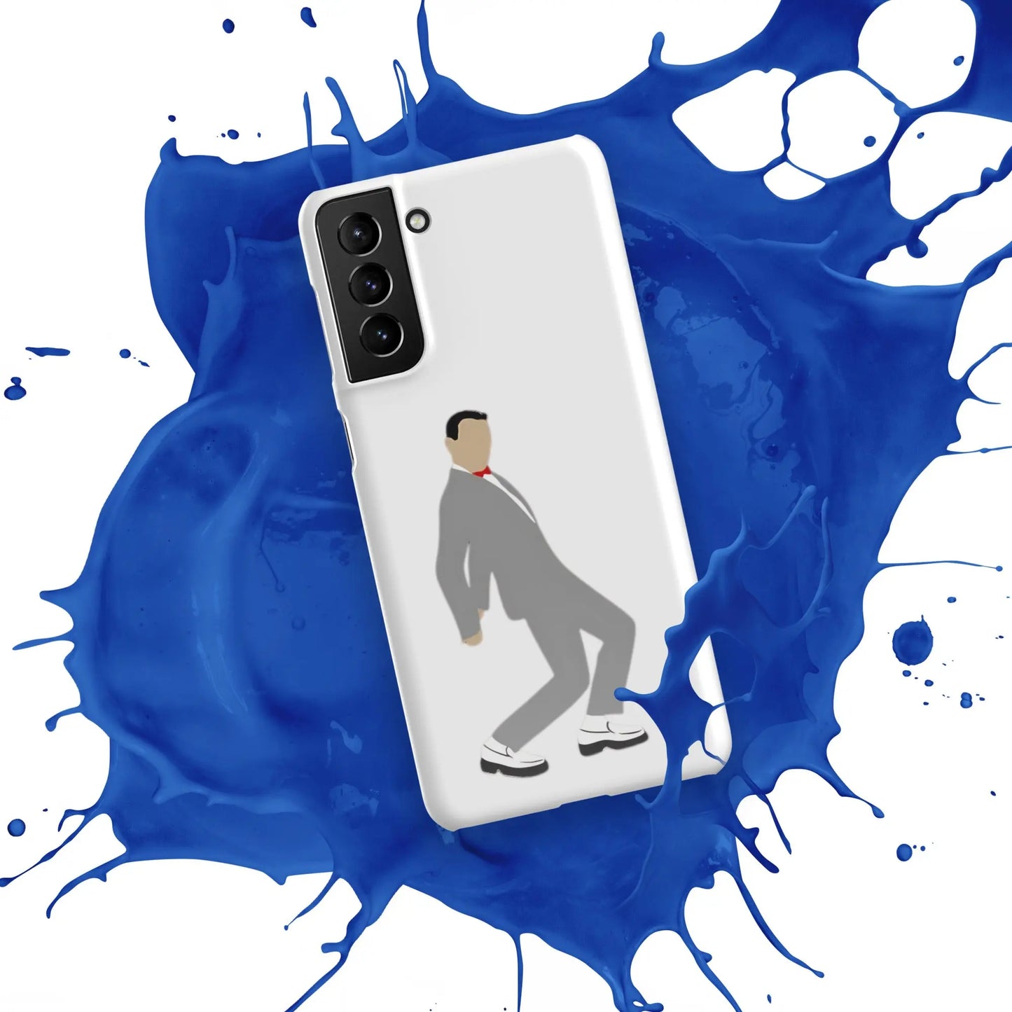 Pee-Wee Herman - Snap case for Samsung by Retro Splendor Tags: 80s, case, dance, gift, original, pee-wee, pee-wee herman, phone, Printful, retro, samsung, silhouette, tequila, vintage RetroSplendor Apparel