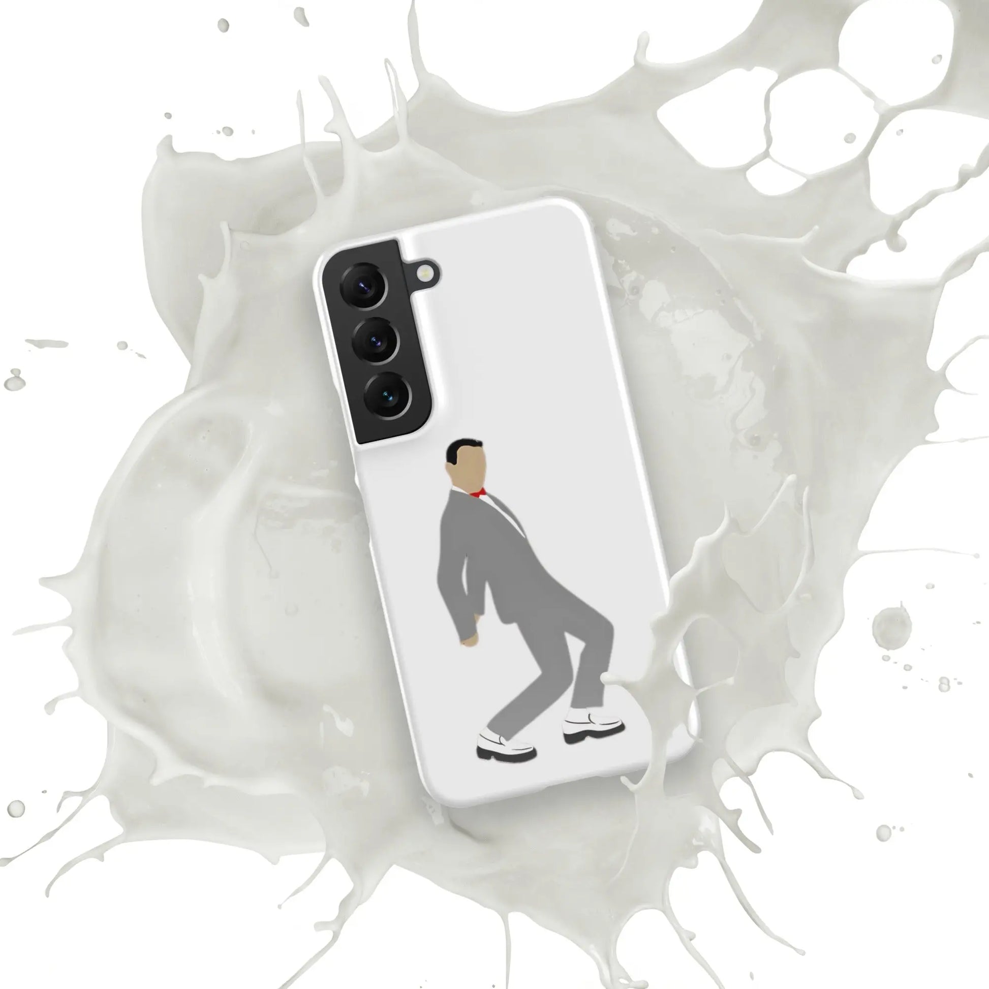 Pee-Wee Herman - Snap case for Samsung by Retro Splendor Tags: 80s, case, dance, gift, original, pee-wee, pee-wee herman, phone, Printful, retro, samsung, silhouette, tequila, vintage RetroSplendor Apparel