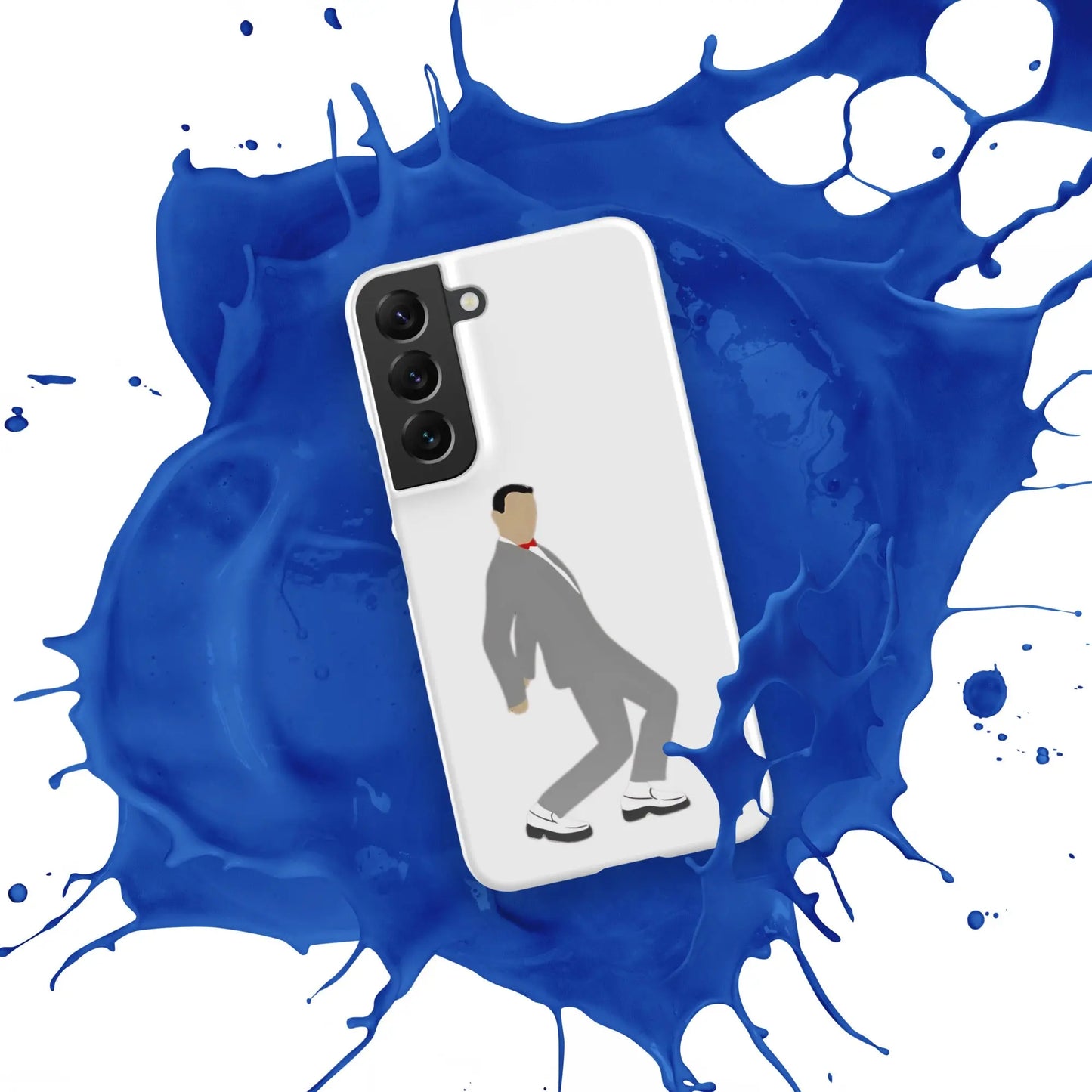Pee-Wee Herman - Snap case for Samsung by Retro Splendor Tags: 80s, case, dance, gift, original, pee-wee, pee-wee herman, phone, Printful, retro, samsung, silhouette, tequila, vintage RetroSplendor Apparel