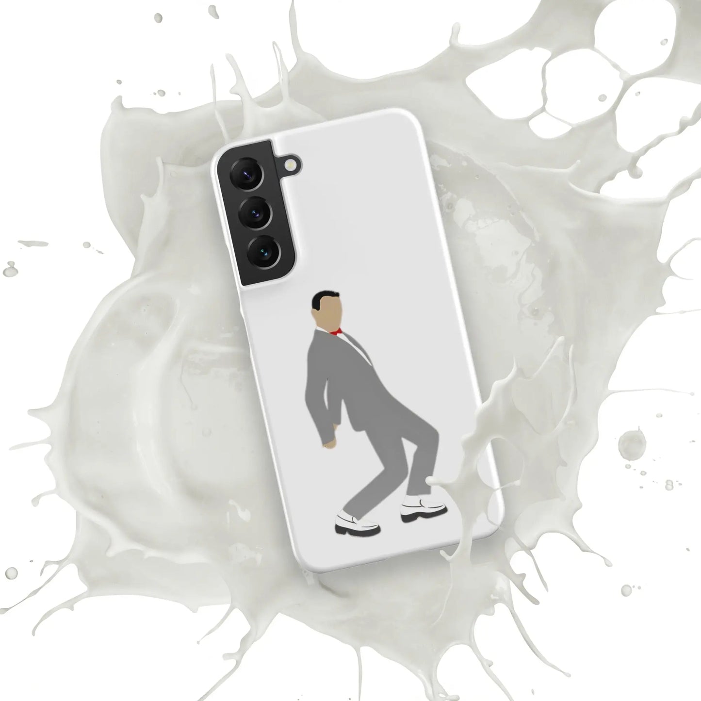 Pee-Wee Herman - Snap case for Samsung by Retro Splendor Tags: 80s, case, dance, gift, original, pee-wee, pee-wee herman, phone, Printful, retro, samsung, silhouette, tequila, vintage RetroSplendor Apparel