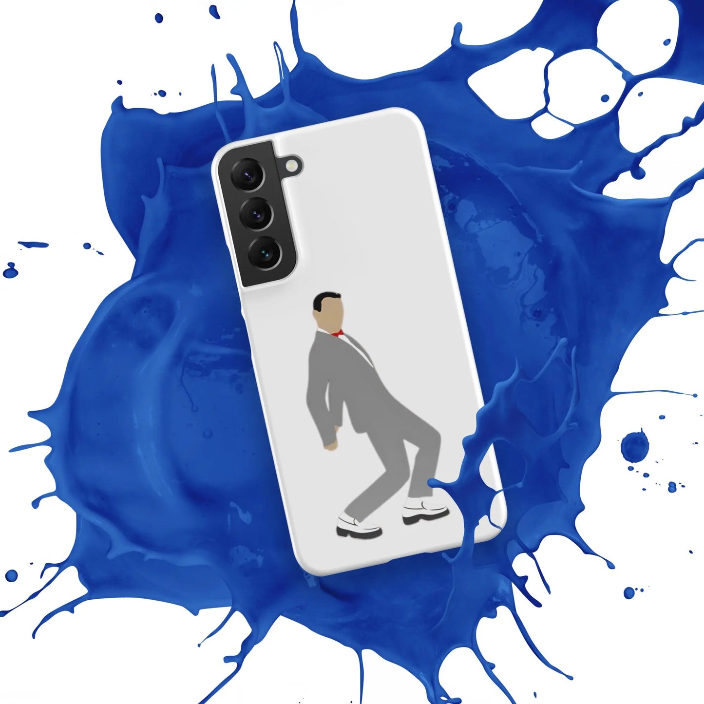 Pee-Wee Herman - Snap case for Samsung by Retro Splendor Tags: 80s, case, dance, gift, original, pee-wee, pee-wee herman, phone, Printful, retro, samsung, silhouette, tequila, vintage RetroSplendor Apparel