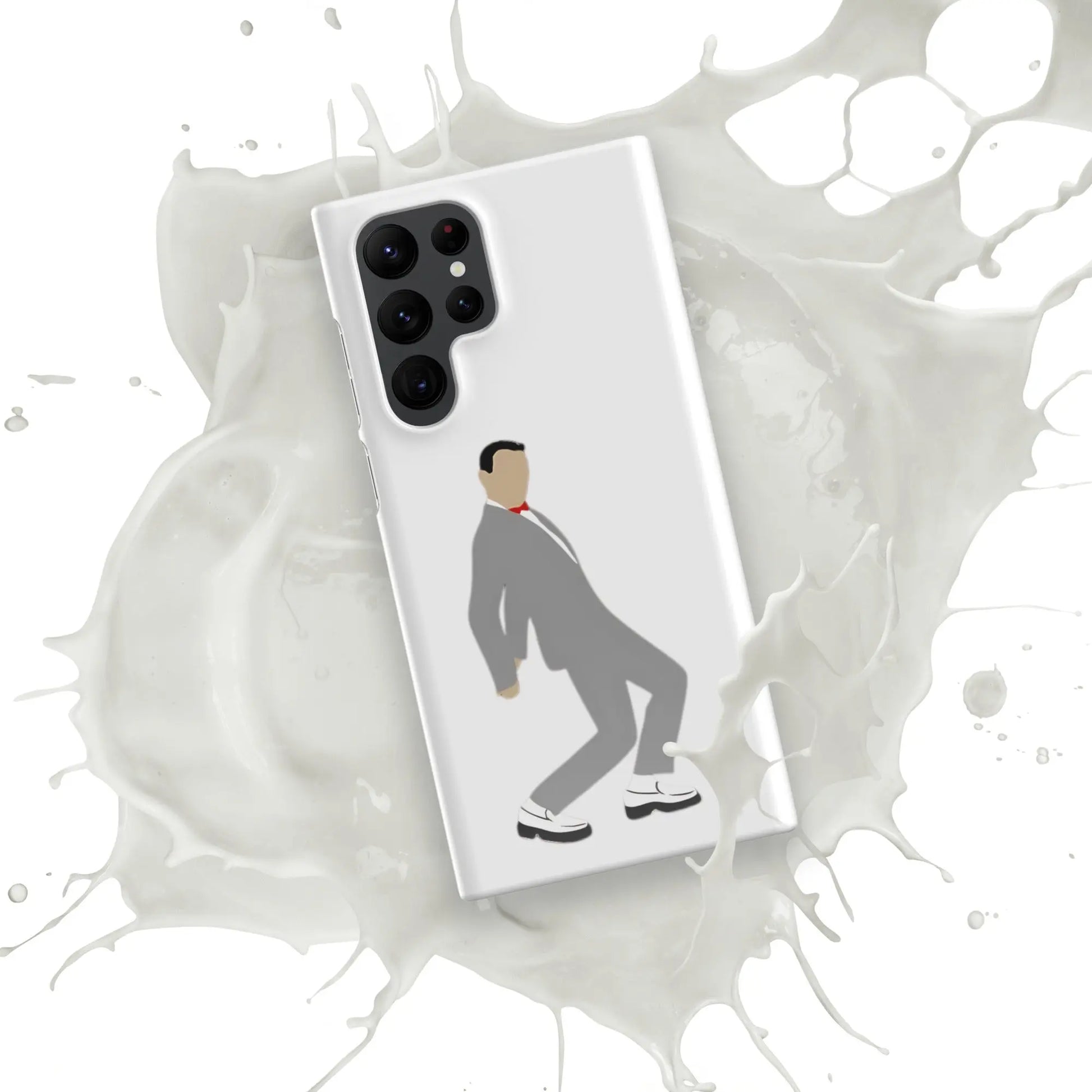 Pee-Wee Herman - Snap case for Samsung by Retro Splendor Tags: 80s, case, dance, gift, original, pee-wee, pee-wee herman, phone, Printful, retro, samsung, silhouette, tequila, vintage RetroSplendor Apparel