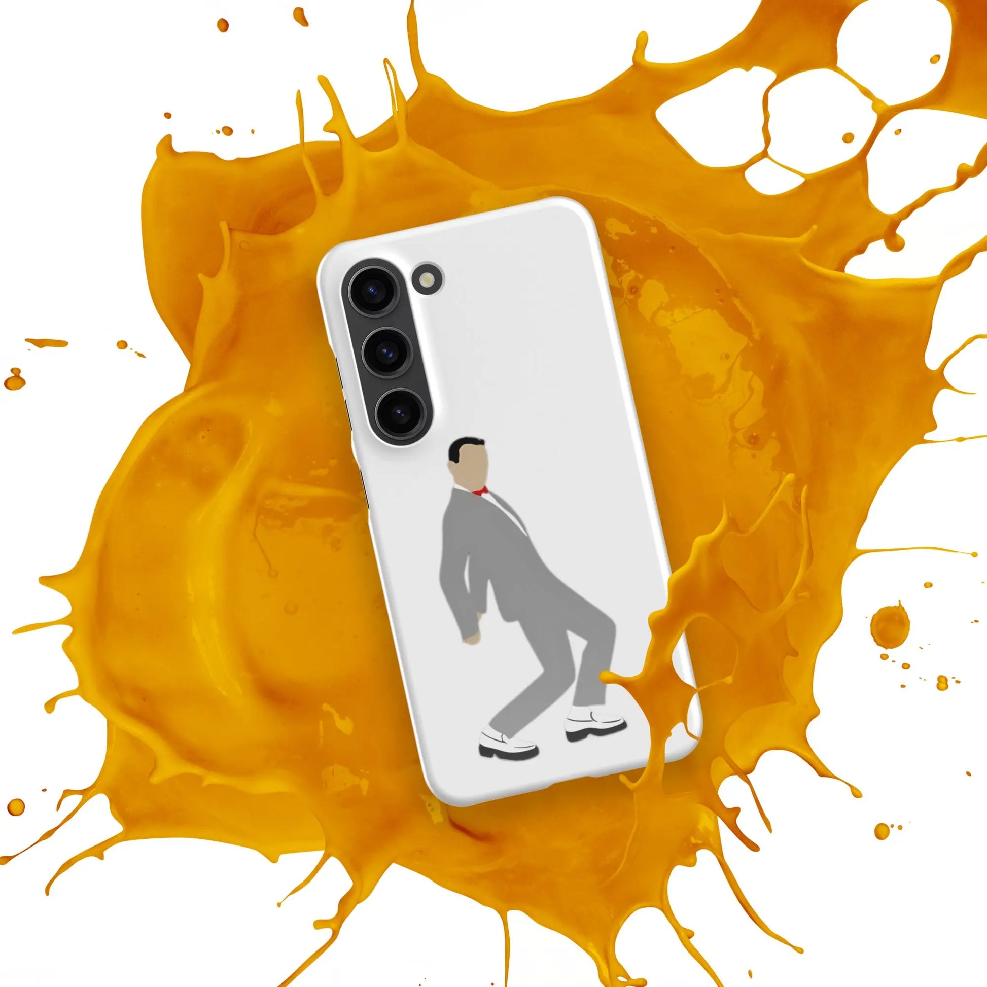 Pee-Wee Herman - Snap case for Samsung by Retro Splendor Tags: 80s, case, dance, gift, original, pee-wee, pee-wee herman, phone, Printful, retro, samsung, silhouette, tequila, vintage RetroSplendor Apparel