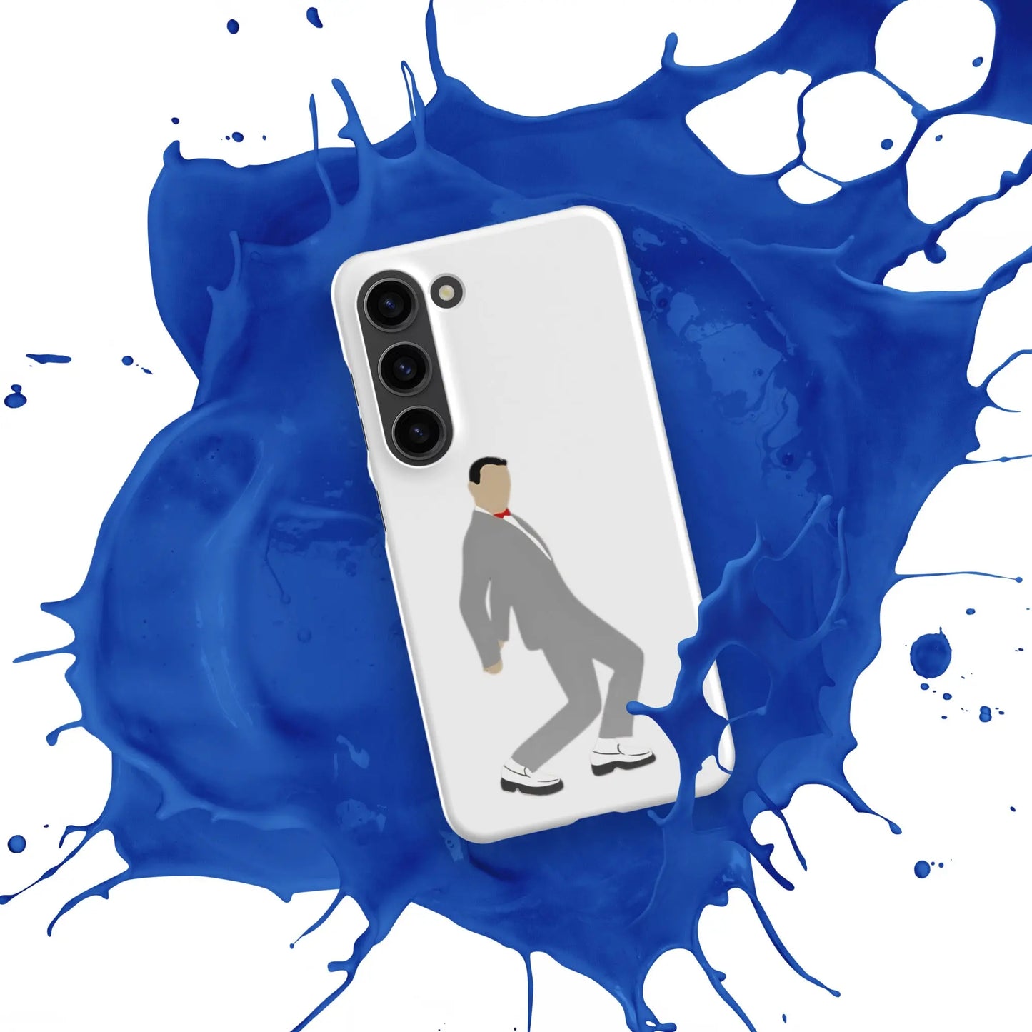 Pee-Wee Herman - Snap case for Samsung by Retro Splendor Tags: 80s, case, dance, gift, original, pee-wee, pee-wee herman, phone, Printful, retro, samsung, silhouette, tequila, vintage RetroSplendor Apparel
