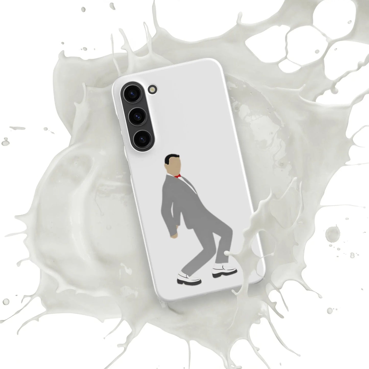 Pee-Wee Herman - Snap case for Samsung by Retro Splendor Tags: 80s, case, dance, gift, original, pee-wee, pee-wee herman, phone, Printful, retro, samsung, silhouette, tequila, vintage RetroSplendor Apparel