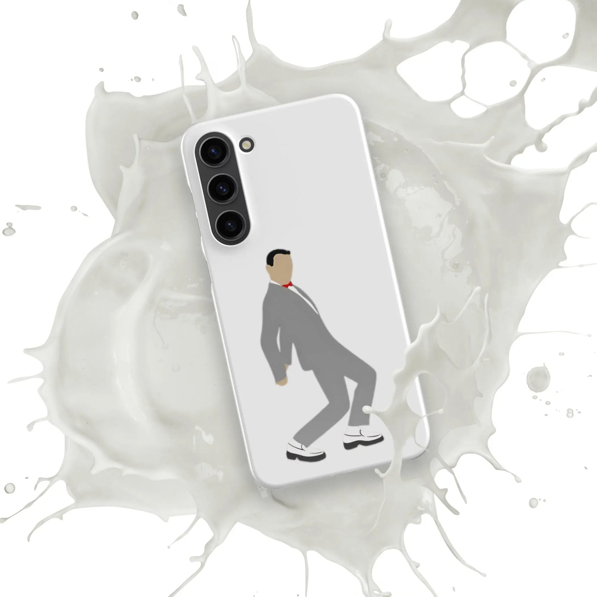 Pee-Wee Herman - Snap case for Samsung by Retro Splendor Tags: 80s, case, dance, gift, original, pee-wee, pee-wee herman, phone, Printful, retro, samsung, silhouette, tequila, vintage RetroSplendor Apparel