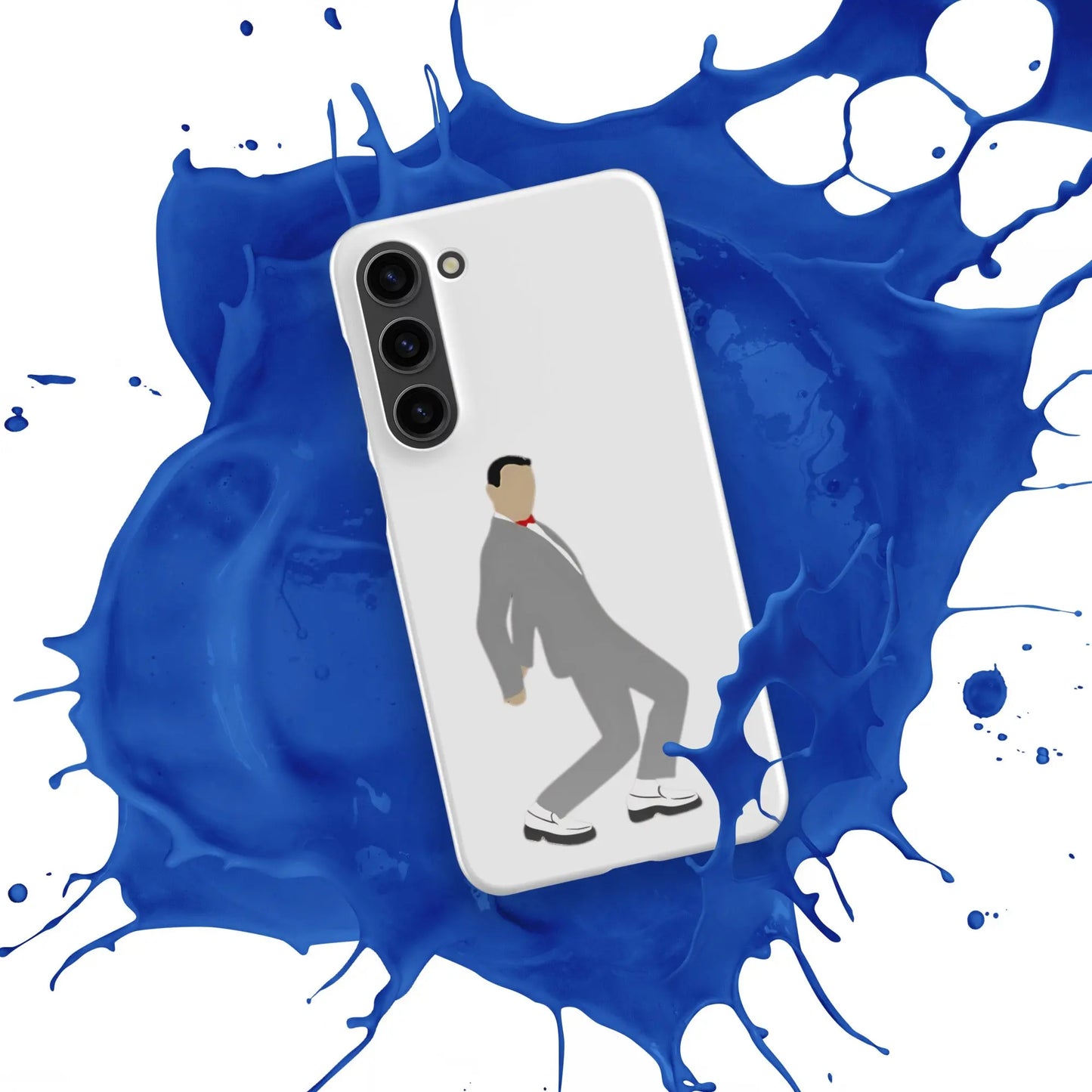 Pee-Wee Herman - Snap case for Samsung by Retro Splendor Tags: 80s, case, dance, gift, original, pee-wee, pee-wee herman, phone, Printful, retro, samsung, silhouette, tequila, vintage RetroSplendor Apparel