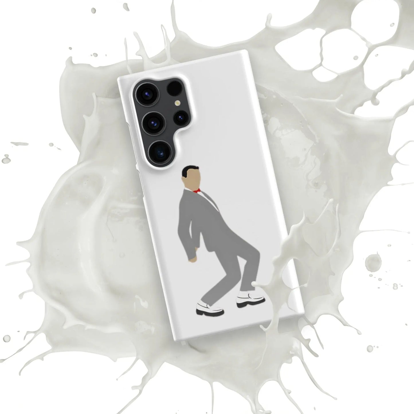 Pee-Wee Herman - Snap case for Samsung by Retro Splendor Tags: 80s, case, dance, gift, original, pee-wee, pee-wee herman, phone, Printful, retro, samsung, silhouette, tequila, vintage RetroSplendor Apparel