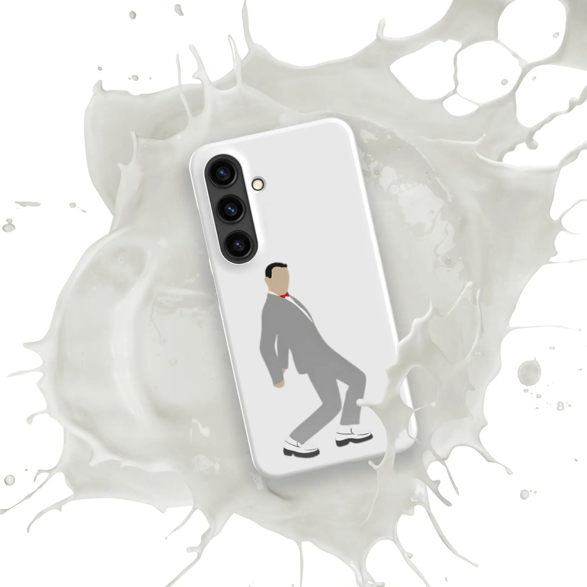 Pee-Wee Herman - Snap case for Samsung by Retro Splendor Tags: 80s, case, dance, gift, original, pee-wee, pee-wee herman, phone, Printful, retro, samsung, silhouette, tequila, vintage RetroSplendor Apparel