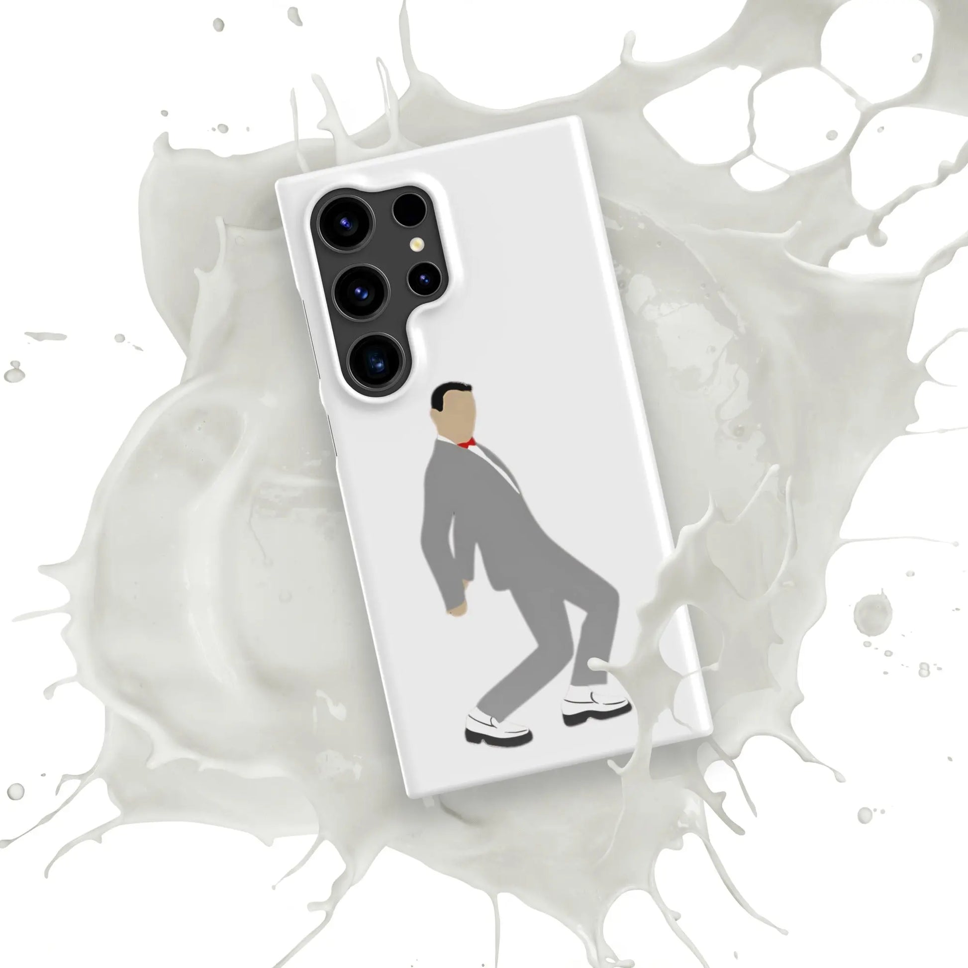 Pee-Wee Herman - Snap case for Samsung by Retro Splendor Tags: 80s, case, dance, gift, original, pee-wee, pee-wee herman, phone, Printful, retro, samsung, silhouette, tequila, vintage RetroSplendor Apparel