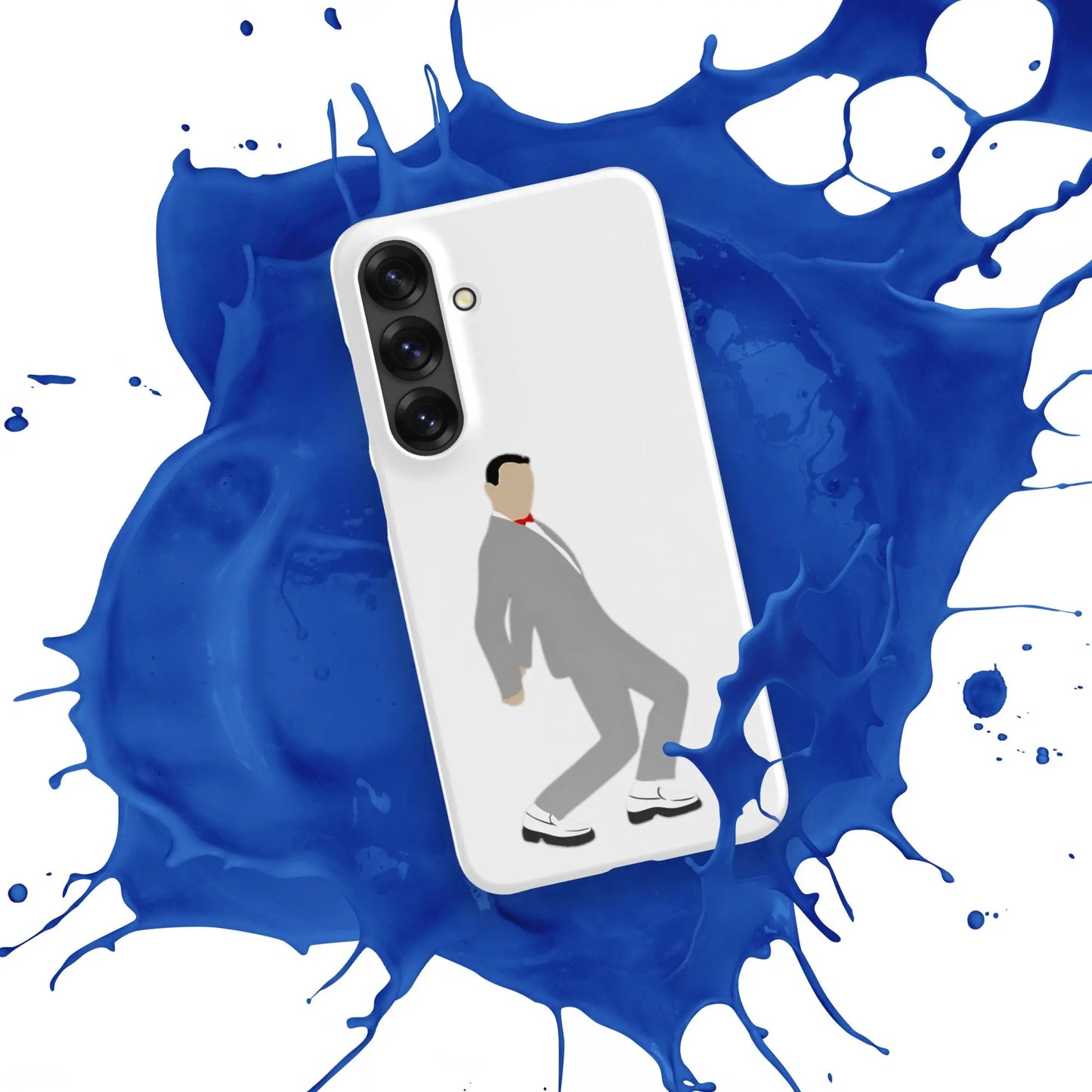 Pee-Wee Herman - Snap case for Samsung by Retro Splendor Tags: 80s, case, dance, gift, original, pee-wee, pee-wee herman, phone, Printful, retro, samsung, silhouette, tequila, vintage RetroSplendor Apparel