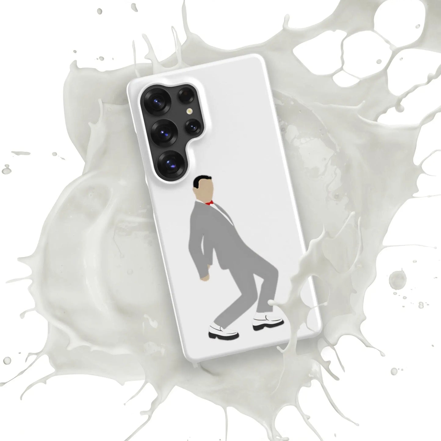 Pee-Wee Herman - Snap case for Samsung by Retro Splendor Tags: 80s, case, dance, gift, original, pee-wee, pee-wee herman, phone, Printful, retro, samsung, silhouette, tequila, vintage RetroSplendor Apparel