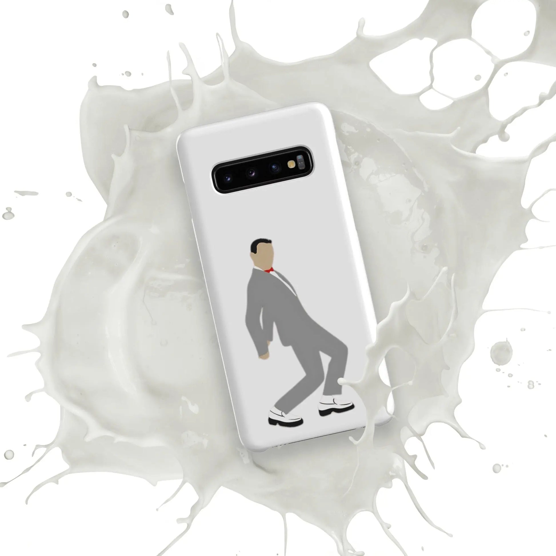 Pee-Wee Herman - Snap case for Samsung by Retro Splendor Tags: 80s, case, dance, gift, original, pee-wee, pee-wee herman, phone, Printful, retro, samsung, silhouette, tequila, vintage RetroSplendor Apparel