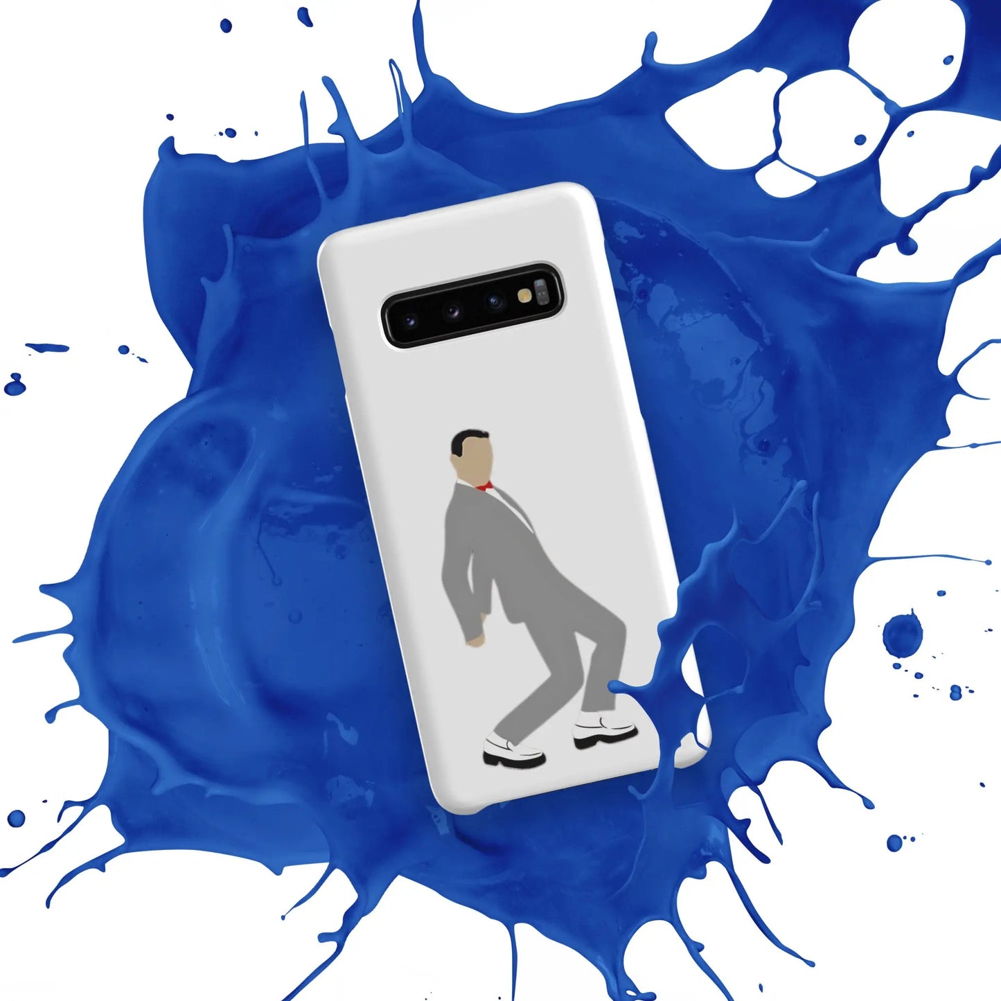 Pee-Wee Herman - Snap case for Samsung by Retro Splendor Tags: 80s, case, dance, gift, original, pee-wee, pee-wee herman, phone, Printful, retro, samsung, silhouette, tequila, vintage RetroSplendor Apparel