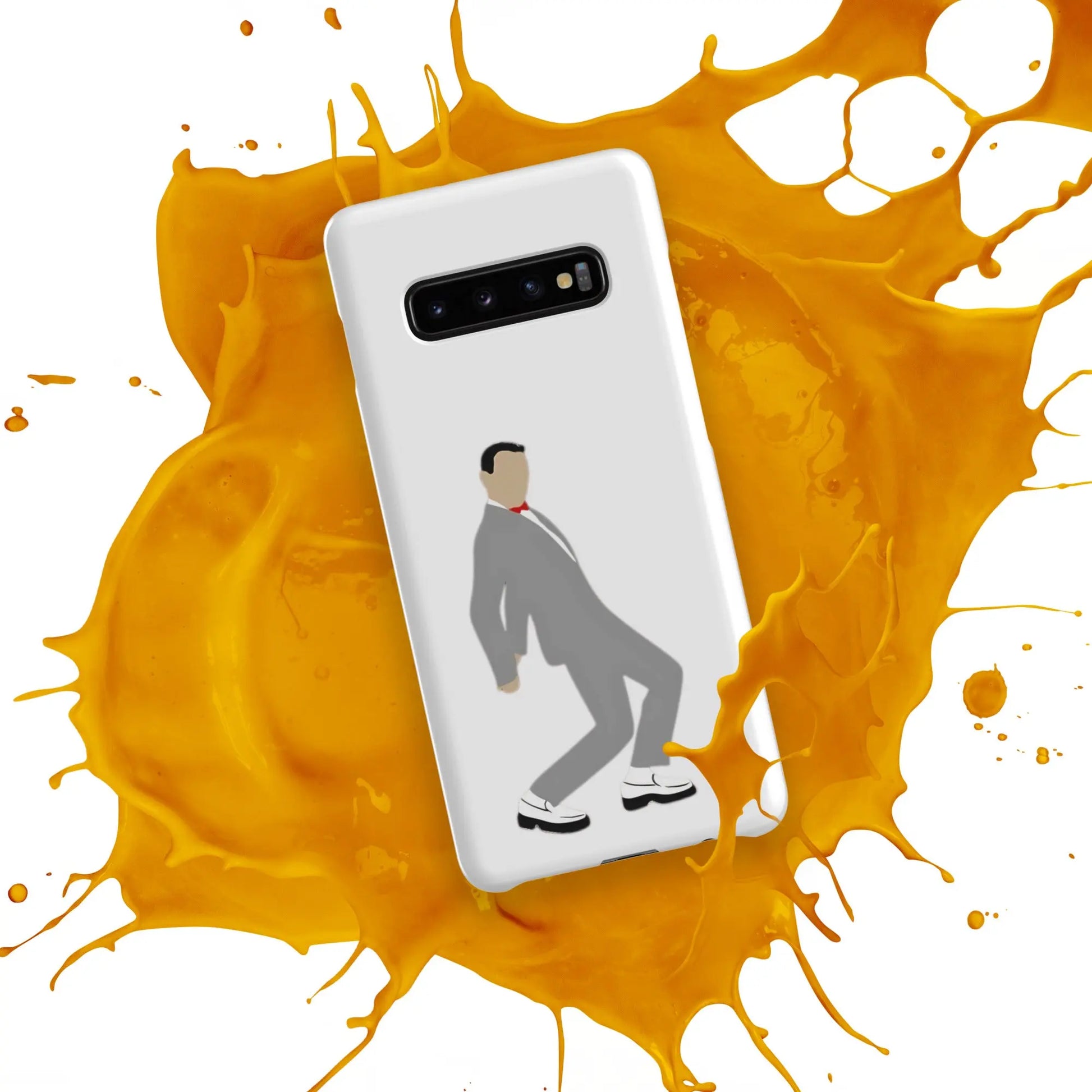 Pee-Wee Herman - Snap case for Samsung by Retro Splendor Tags: 80s, case, dance, gift, original, pee-wee, pee-wee herman, phone, Printful, retro, samsung, silhouette, tequila, vintage RetroSplendor Apparel