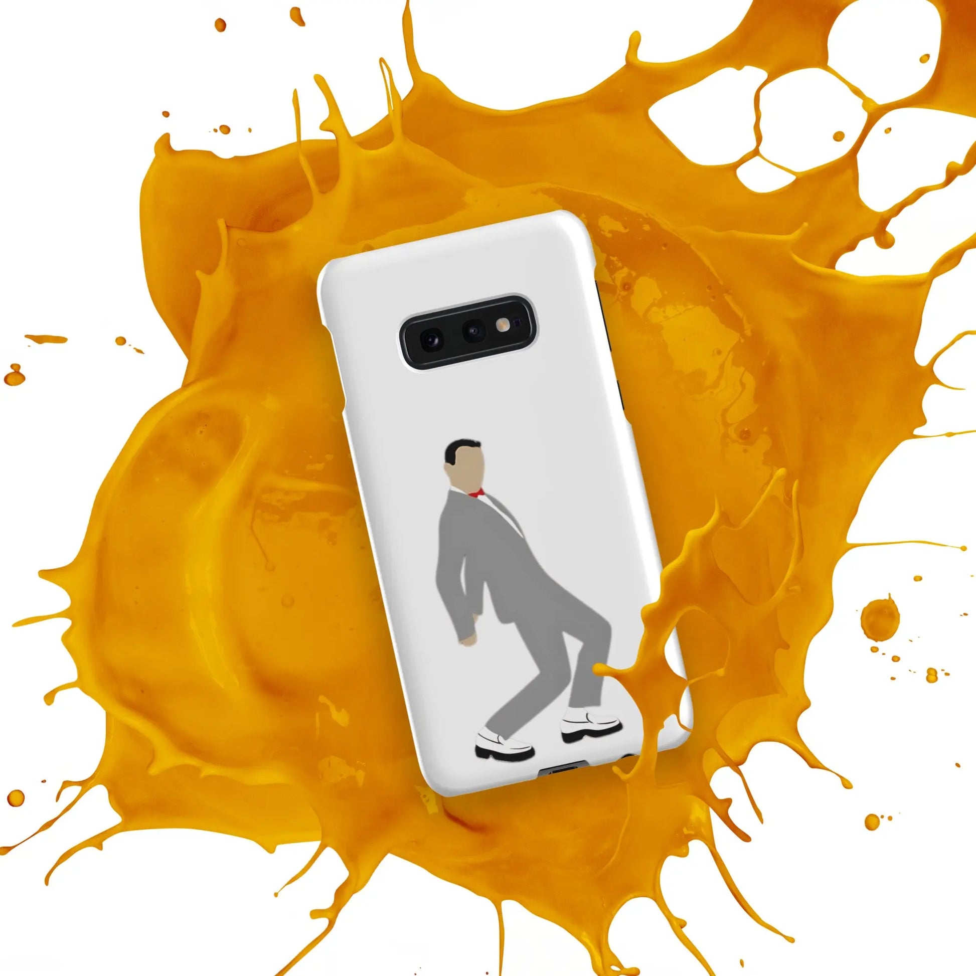 Pee-Wee Herman - Snap case for Samsung by Retro Splendor Tags: 80s, case, dance, gift, original, pee-wee, pee-wee herman, phone, Printful, retro, samsung, silhouette, tequila, vintage RetroSplendor Apparel