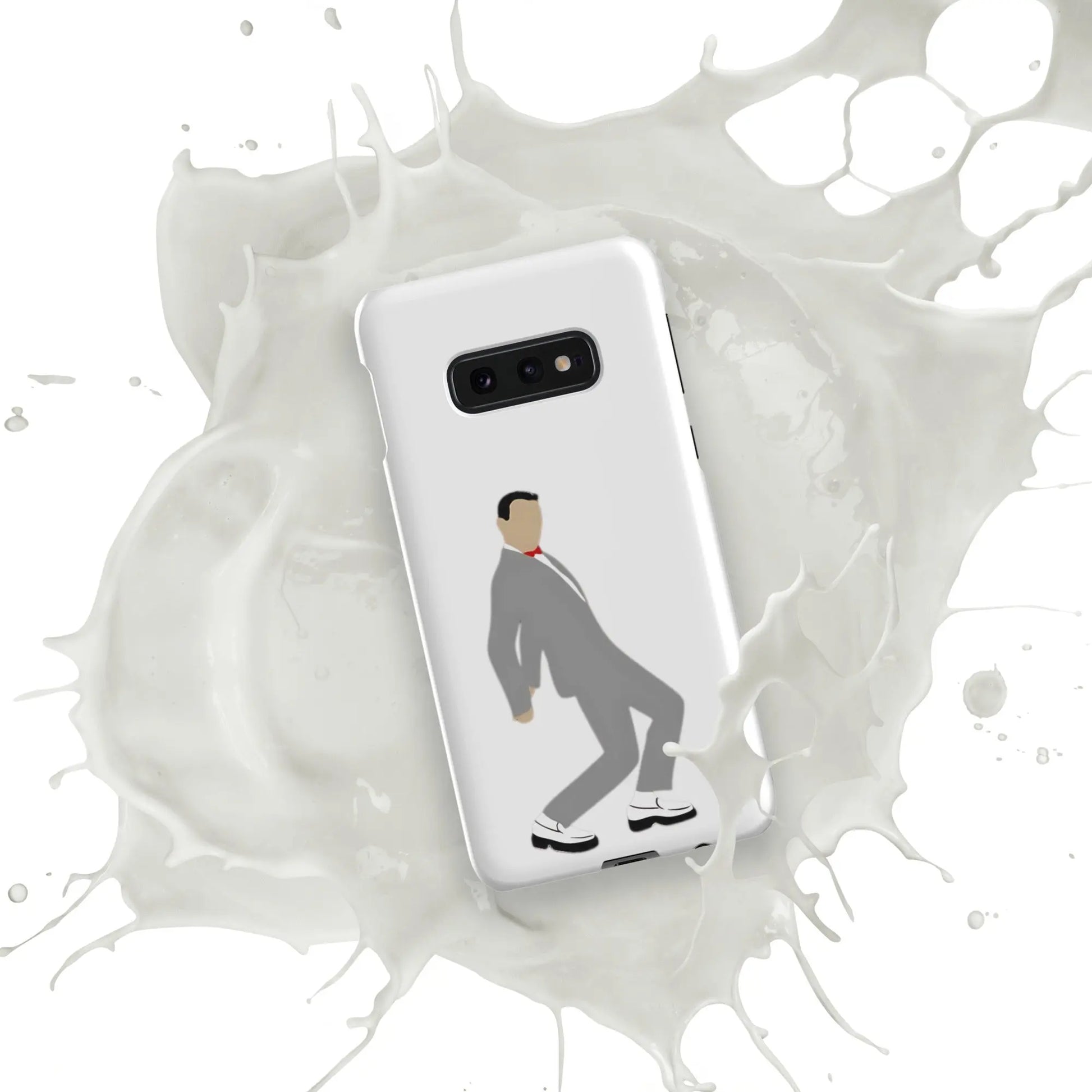 Pee-Wee Herman - Snap case for Samsung by Retro Splendor Tags: 80s, case, dance, gift, original, pee-wee, pee-wee herman, phone, Printful, retro, samsung, silhouette, tequila, vintage RetroSplendor Apparel
