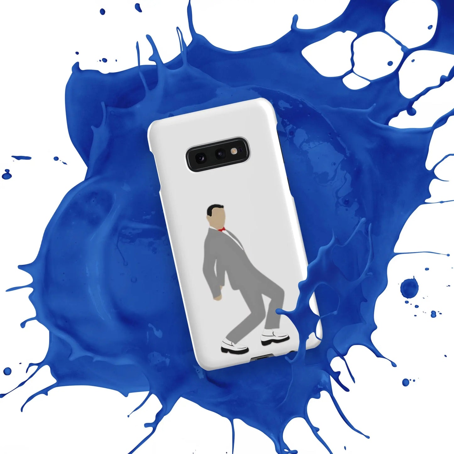 Pee-Wee Herman - Snap case for Samsung by Retro Splendor Tags: 80s, case, dance, gift, original, pee-wee, pee-wee herman, phone, Printful, retro, samsung, silhouette, tequila, vintage RetroSplendor Apparel