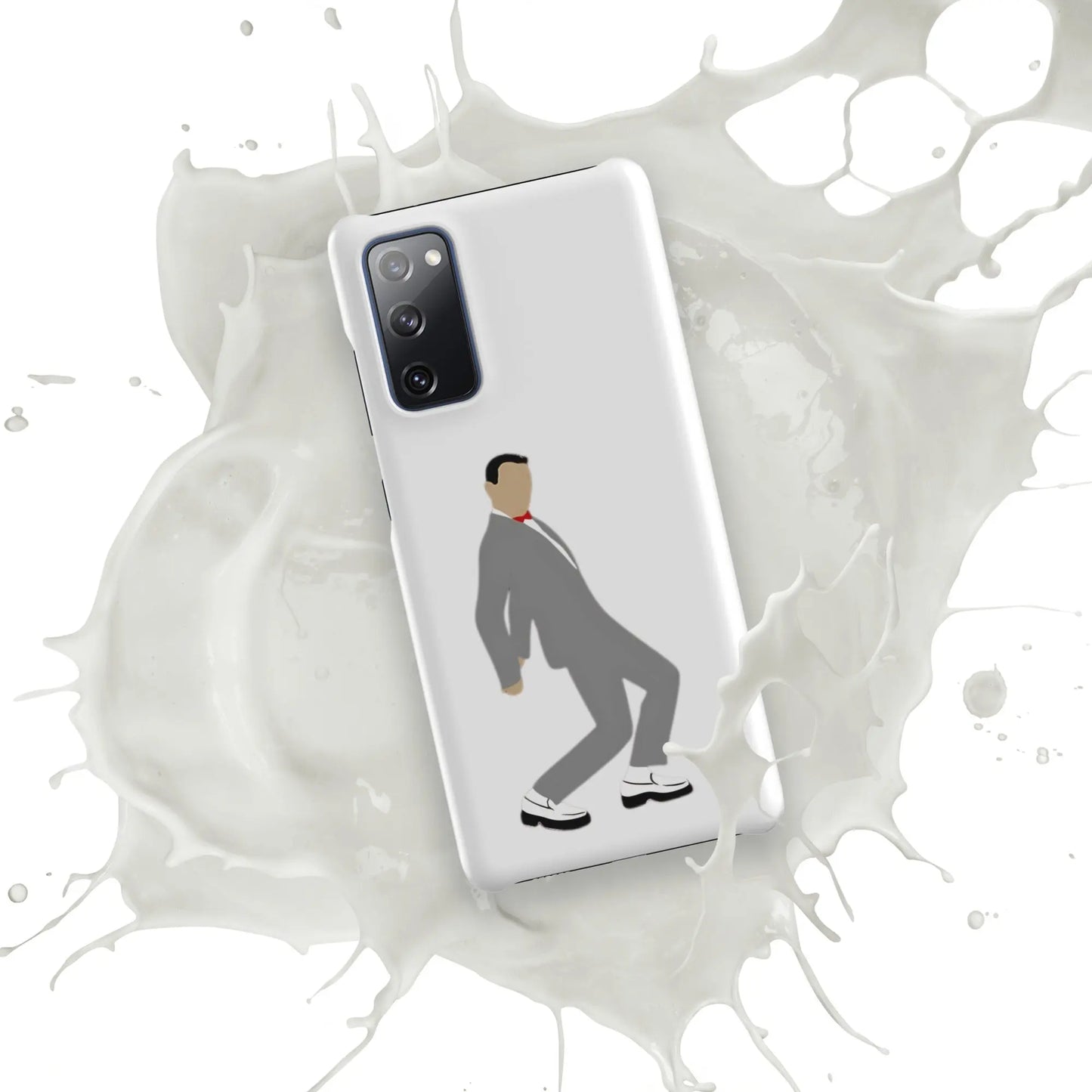 Pee-Wee Herman - Snap case for Samsung by Retro Splendor Tags: 80s, case, dance, gift, original, pee-wee, pee-wee herman, phone, Printful, retro, samsung, silhouette, tequila, vintage RetroSplendor Apparel