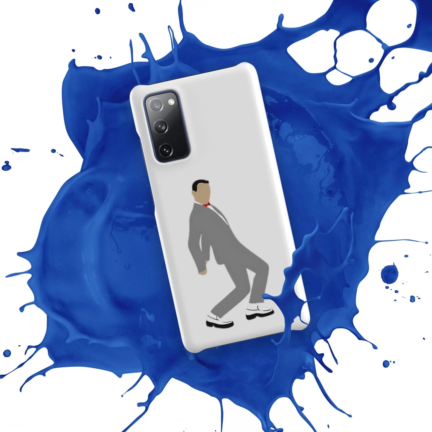 Pee-Wee Herman - Snap case for Samsung by Retro Splendor Tags: 80s, case, dance, gift, original, pee-wee, pee-wee herman, phone, Printful, retro, samsung, silhouette, tequila, vintage RetroSplendor Apparel