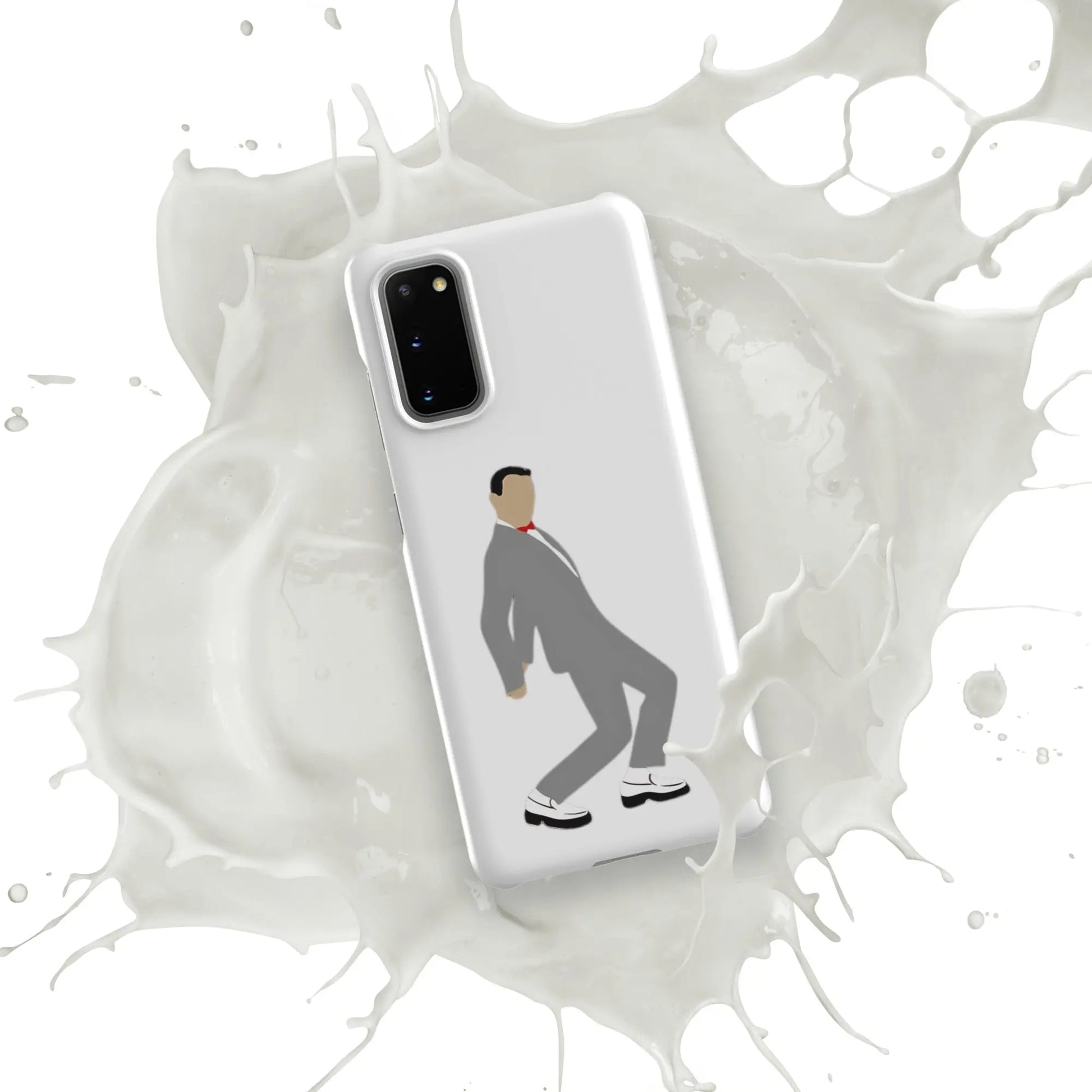 Pee-Wee Herman - Snap case for Samsung by Retro Splendor Tags: 80s, case, dance, gift, original, pee-wee, pee-wee herman, phone, Printful, retro, samsung, silhouette, tequila, vintage RetroSplendor Apparel