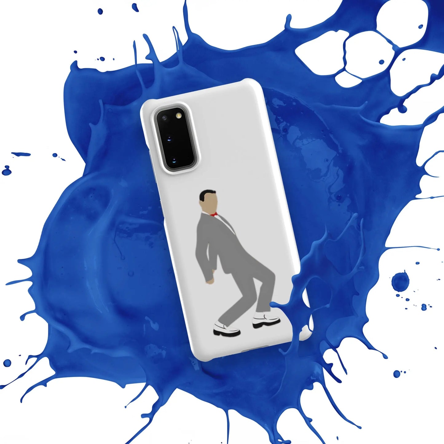 Pee-Wee Herman - Snap case for Samsung by Retro Splendor Tags: 80s, case, dance, gift, original, pee-wee, pee-wee herman, phone, Printful, retro, samsung, silhouette, tequila, vintage RetroSplendor Apparel