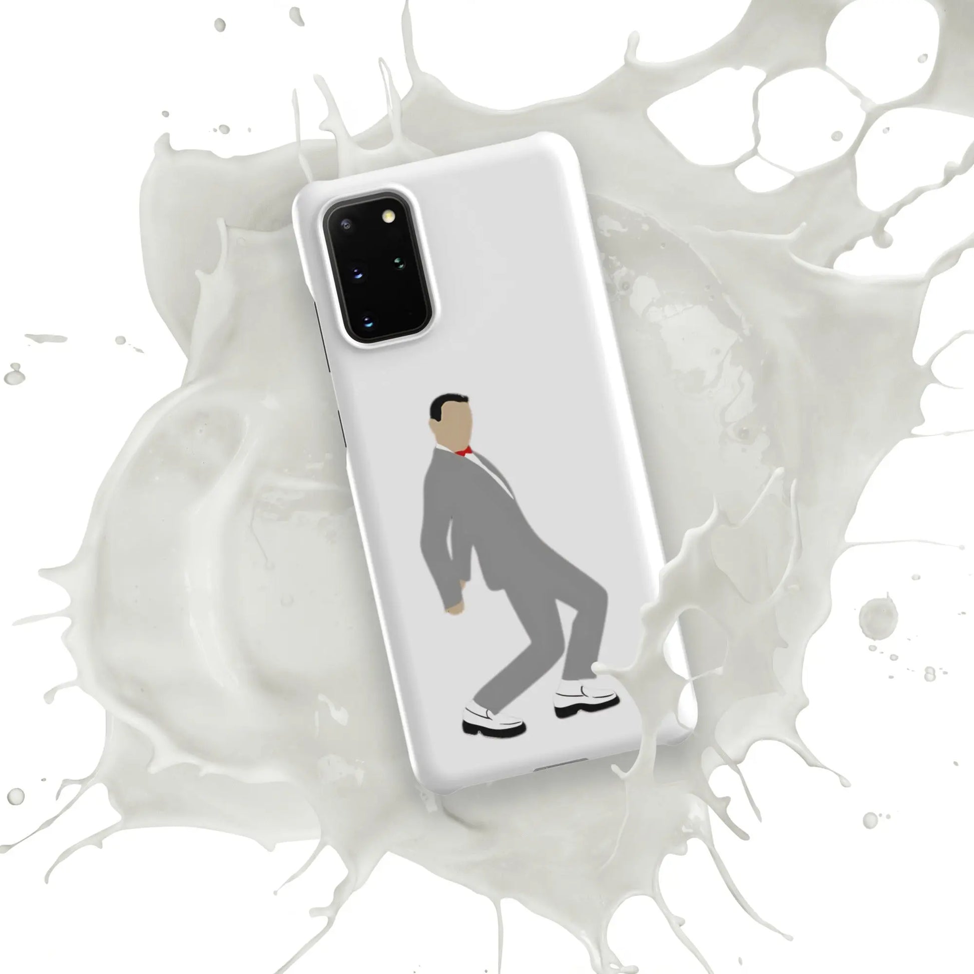 Pee-Wee Herman - Snap case for Samsung by Retro Splendor Tags: 80s, case, dance, gift, original, pee-wee, pee-wee herman, phone, Printful, retro, samsung, silhouette, tequila, vintage RetroSplendor Apparel