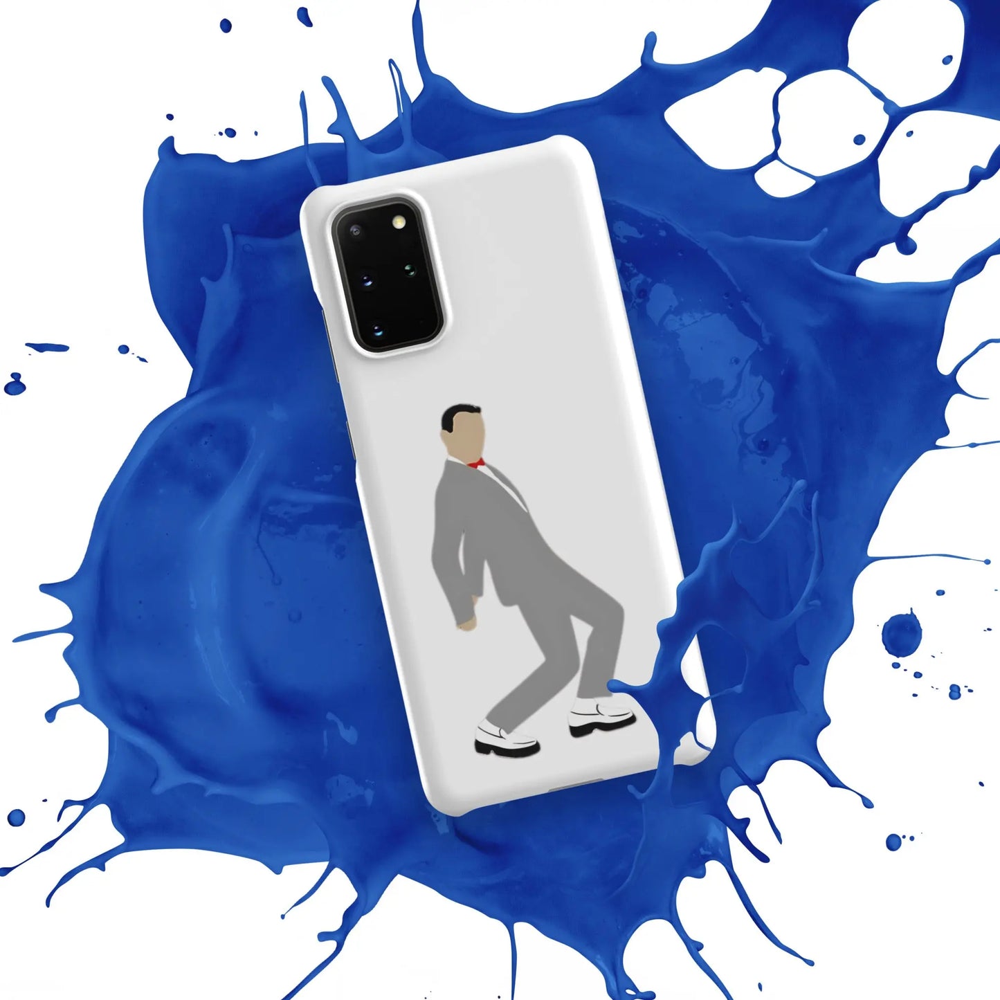 Pee-Wee Herman - Snap case for Samsung by Retro Splendor Tags: 80s, case, dance, gift, original, pee-wee, pee-wee herman, phone, Printful, retro, samsung, silhouette, tequila, vintage RetroSplendor Apparel