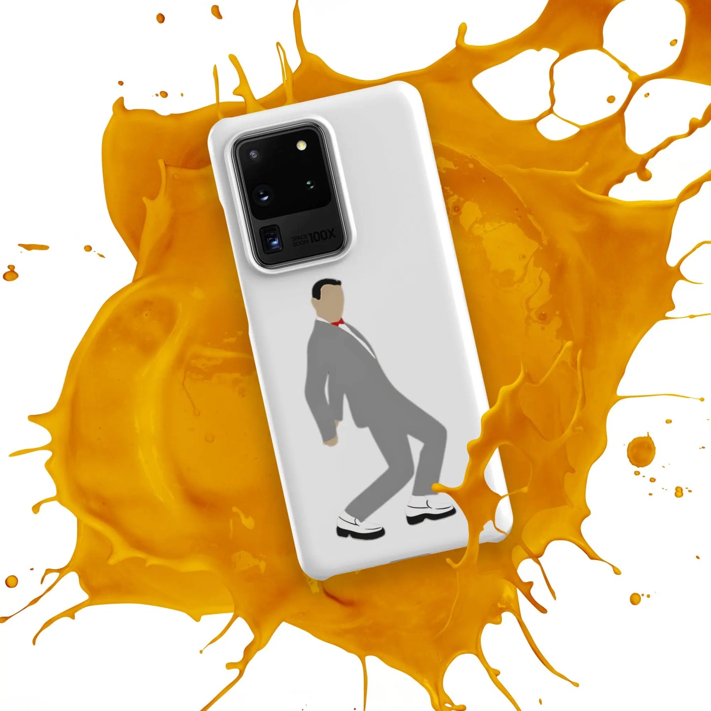 Pee-Wee Herman - Snap case for Samsung by Retro Splendor Tags: 80s, case, dance, gift, original, pee-wee, pee-wee herman, phone, Printful, retro, samsung, silhouette, tequila, vintage RetroSplendor Apparel