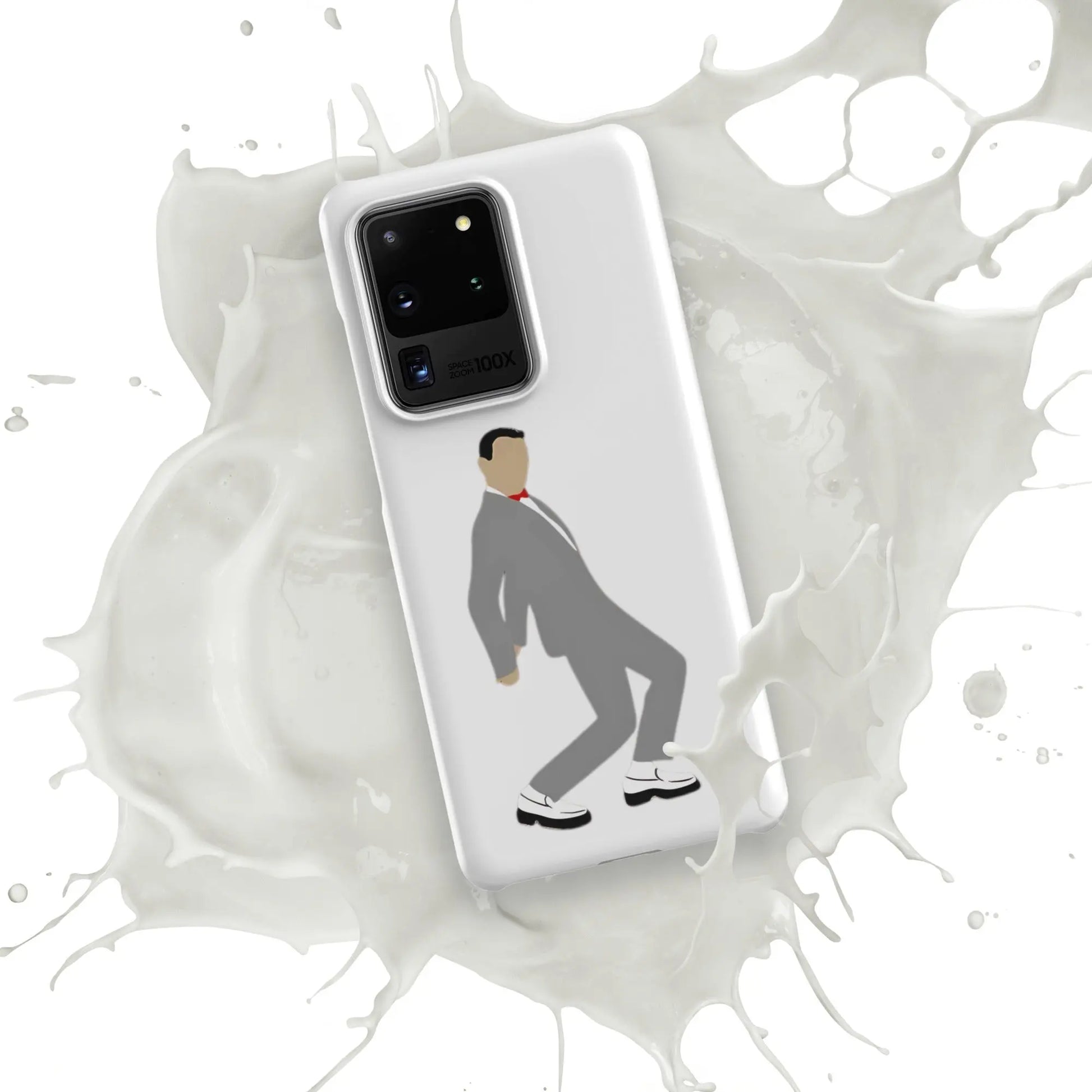 Pee-Wee Herman - Snap case for Samsung by Retro Splendor Tags: 80s, case, dance, gift, original, pee-wee, pee-wee herman, phone, Printful, retro, samsung, silhouette, tequila, vintage RetroSplendor Apparel