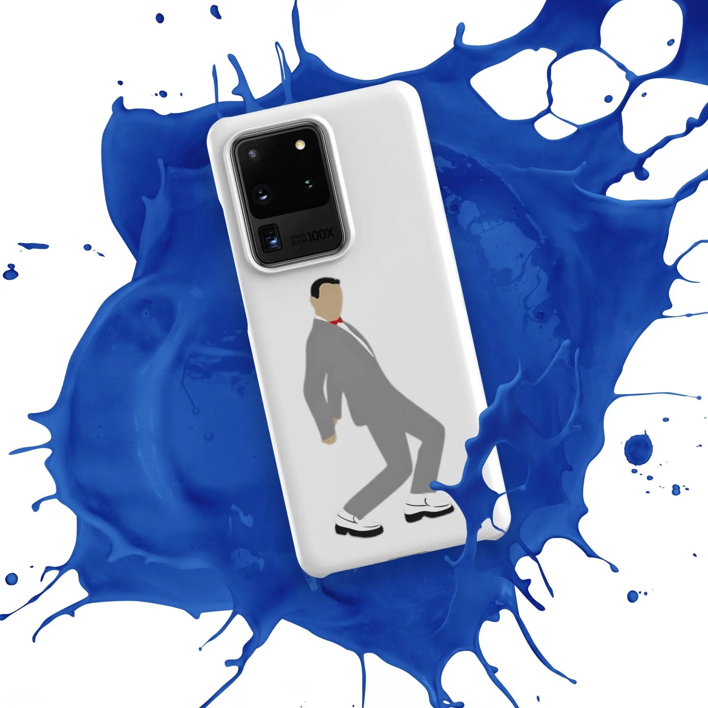 Pee-Wee Herman - Snap case for Samsung by Retro Splendor Tags: 80s, case, dance, gift, original, pee-wee, pee-wee herman, phone, Printful, retro, samsung, silhouette, tequila, vintage RetroSplendor Apparel