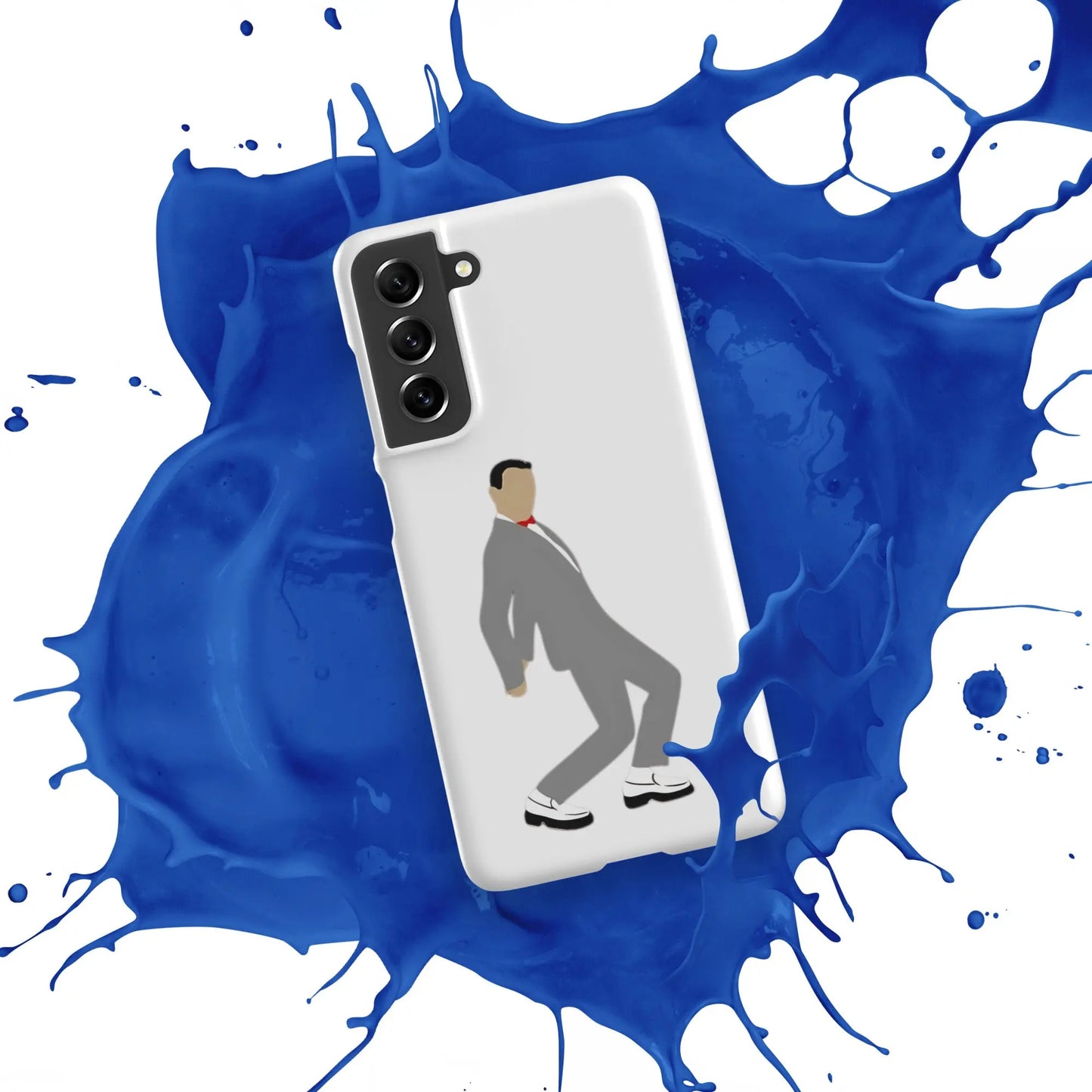 Pee-Wee Herman - Snap case for Samsung by Retro Splendor Tags: 80s, case, dance, gift, original, pee-wee, pee-wee herman, phone, Printful, retro, samsung, silhouette, tequila, vintage RetroSplendor Apparel