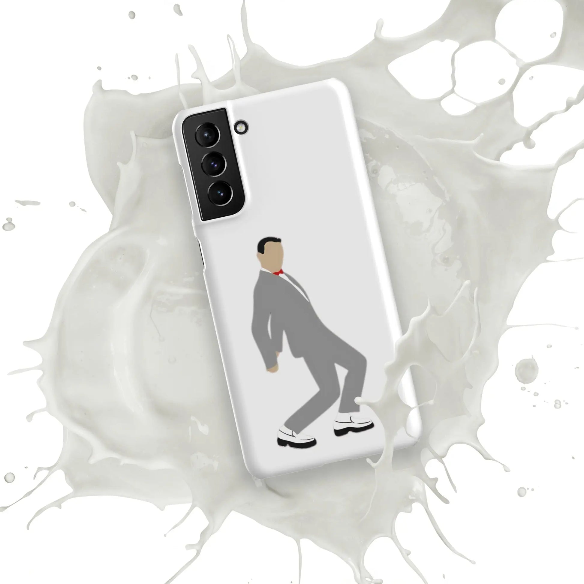 Pee-Wee Herman - Snap case for Samsung by Retro Splendor Tags: 80s, case, dance, gift, original, pee-wee, pee-wee herman, phone, Printful, retro, samsung, silhouette, tequila, vintage RetroSplendor Apparel