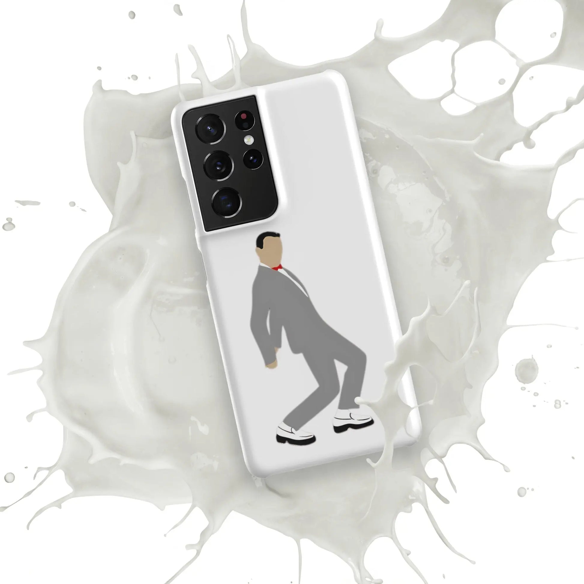 Pee-Wee Herman - Snap case for Samsung by Retro Splendor Tags: 80s, case, dance, gift, original, pee-wee, pee-wee herman, phone, Printful, retro, samsung, silhouette, tequila, vintage RetroSplendor Apparel