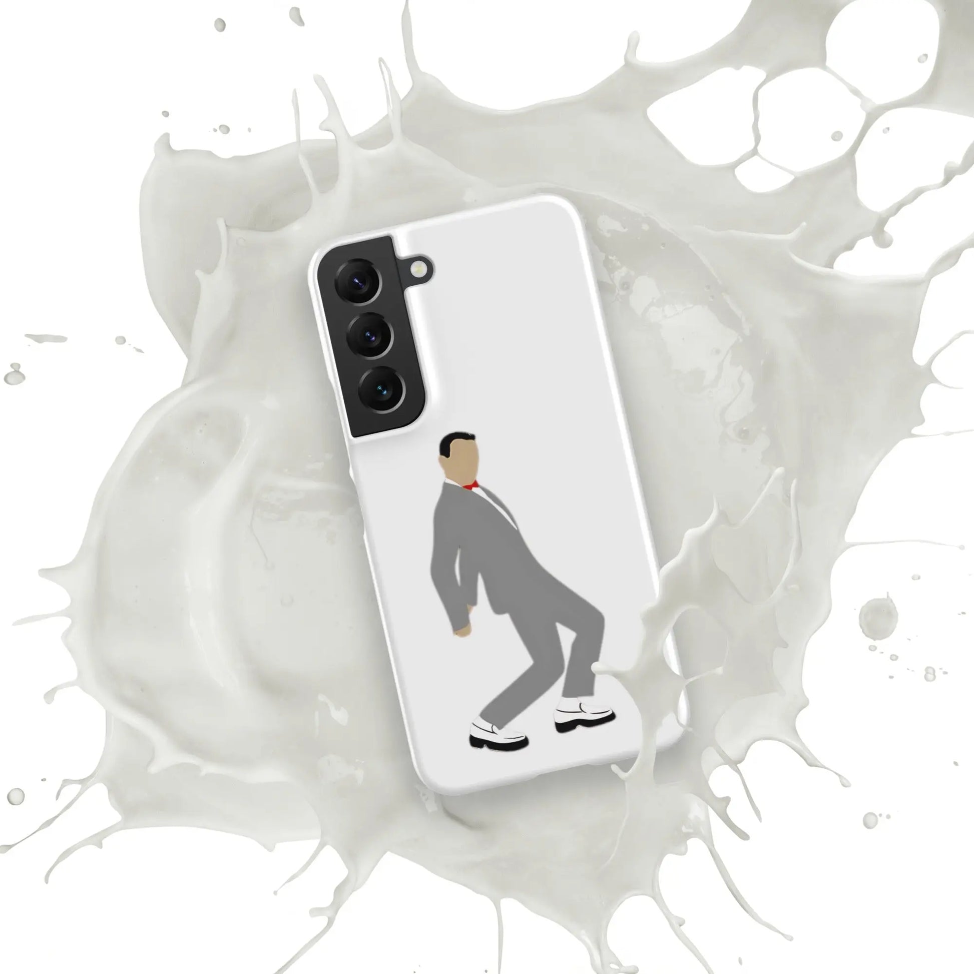 Pee-Wee Herman - Snap case for Samsung by Retro Splendor Tags: 80s, case, dance, gift, original, pee-wee, pee-wee herman, phone, Printful, retro, samsung, silhouette, tequila, vintage RetroSplendor Apparel