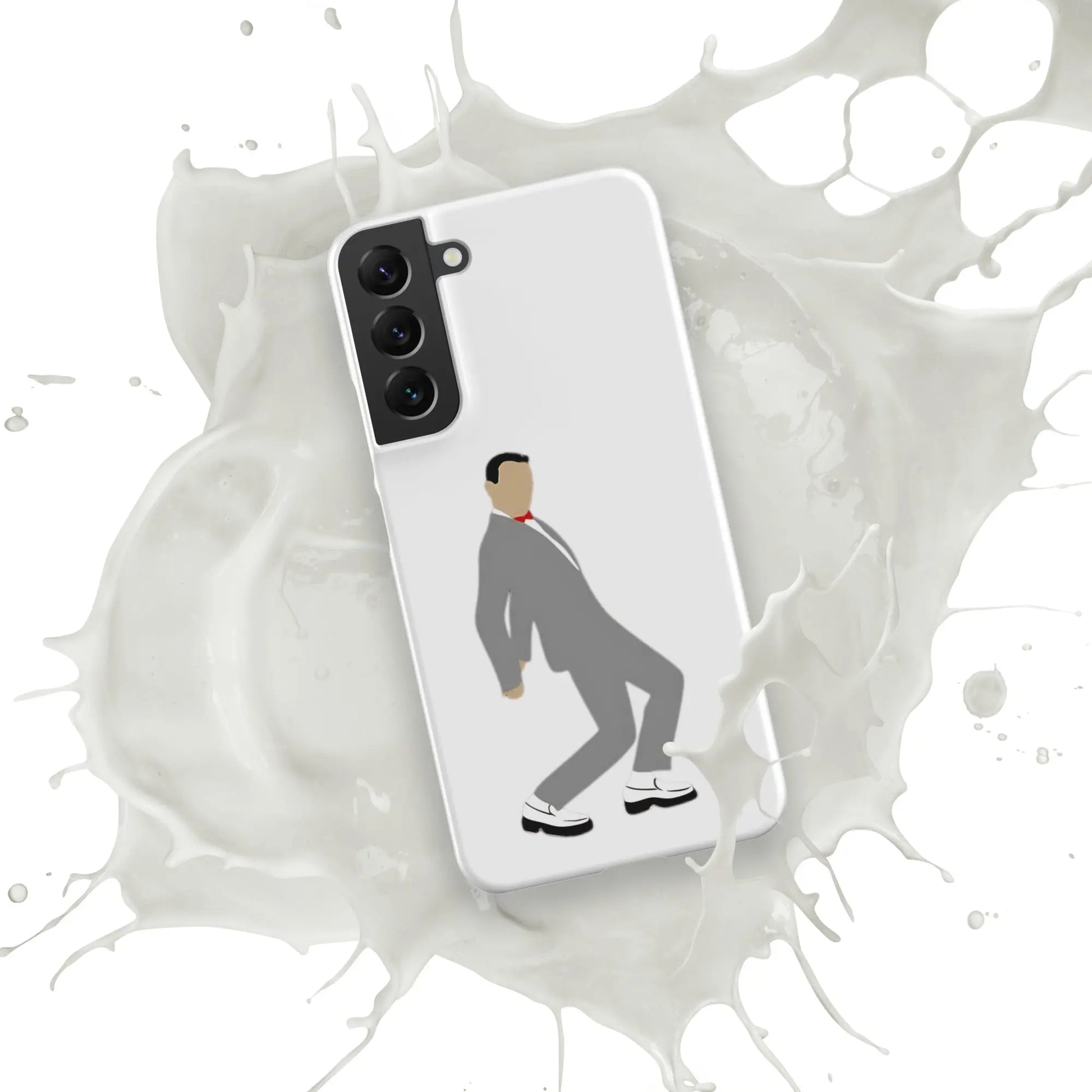 Pee-Wee Herman - Snap case for Samsung by Retro Splendor Tags: 80s, case, dance, gift, original, pee-wee, pee-wee herman, phone, Printful, retro, samsung, silhouette, tequila, vintage RetroSplendor Apparel