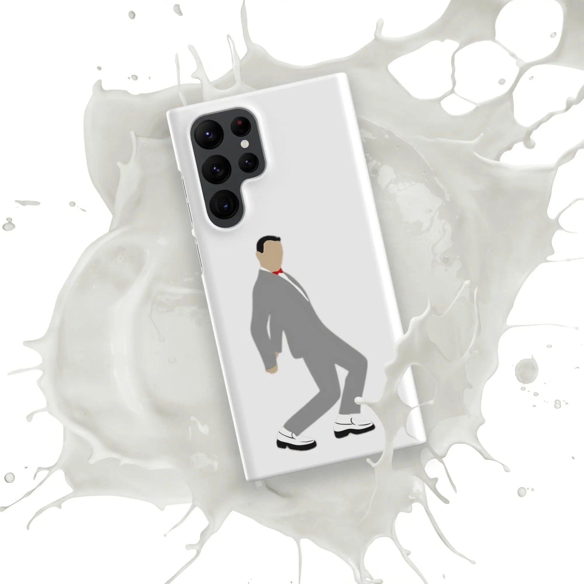 Pee-Wee Herman - Snap case for Samsung by Retro Splendor Tags: 80s, case, dance, gift, original, pee-wee, pee-wee herman, phone, Printful, retro, samsung, silhouette, tequila, vintage RetroSplendor Apparel